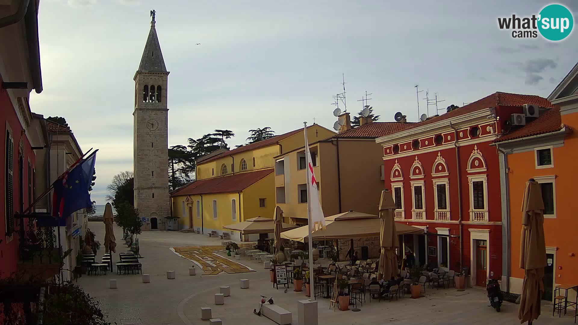 Spletna kamera Novigrad – Veliki Trg