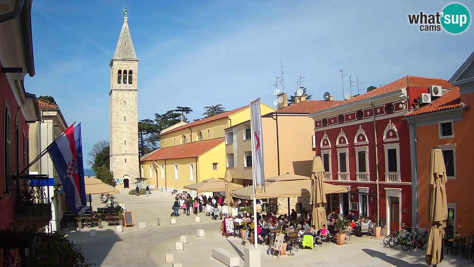 Web Kamera Novigrad – Veliki Trg / Piazza Grande