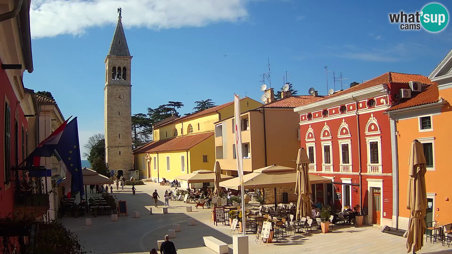 Web Kamera Novigrad – Veliki Trg / Piazza Grande