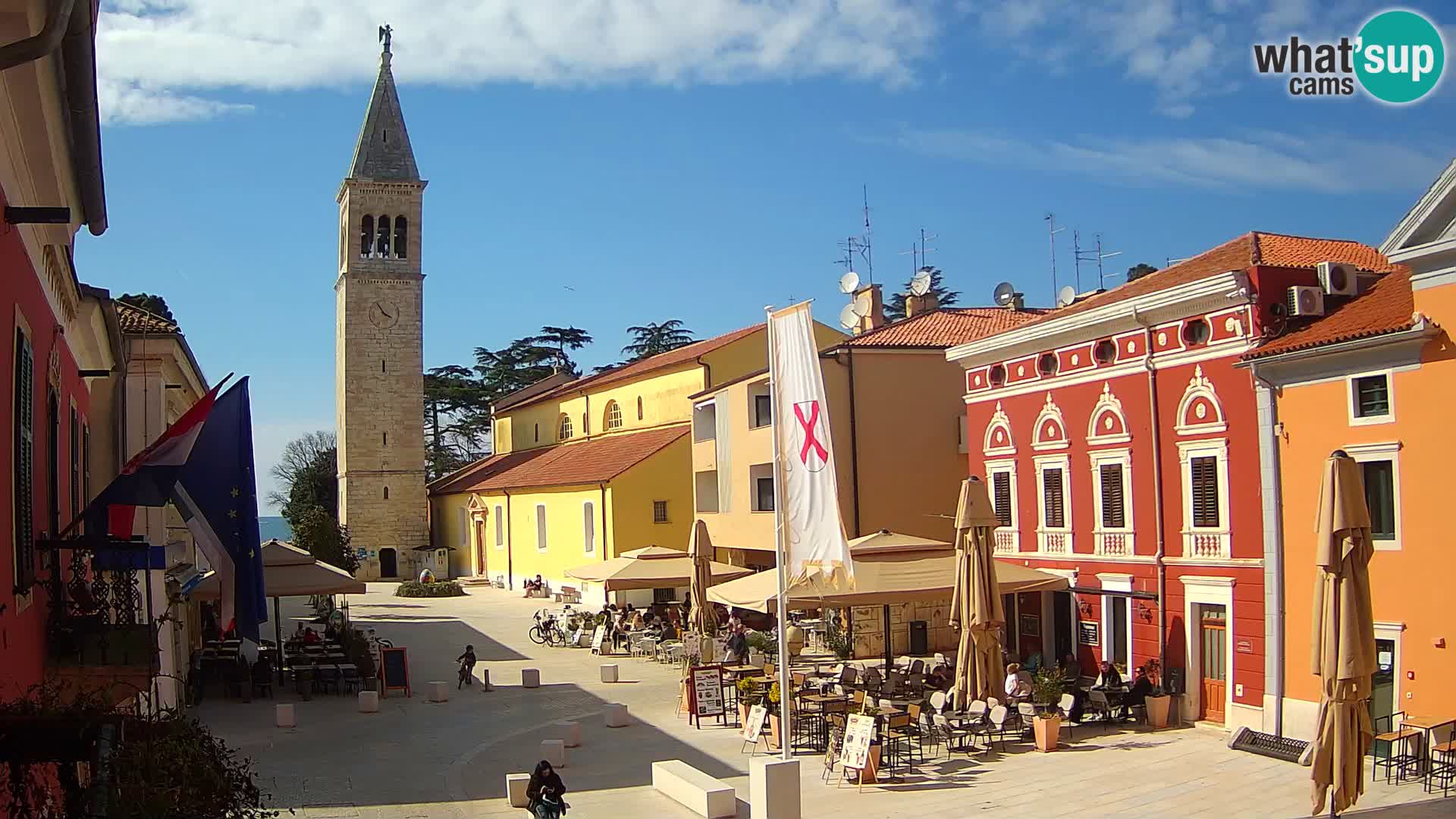 Spletna kamera Novigrad – Veliki Trg