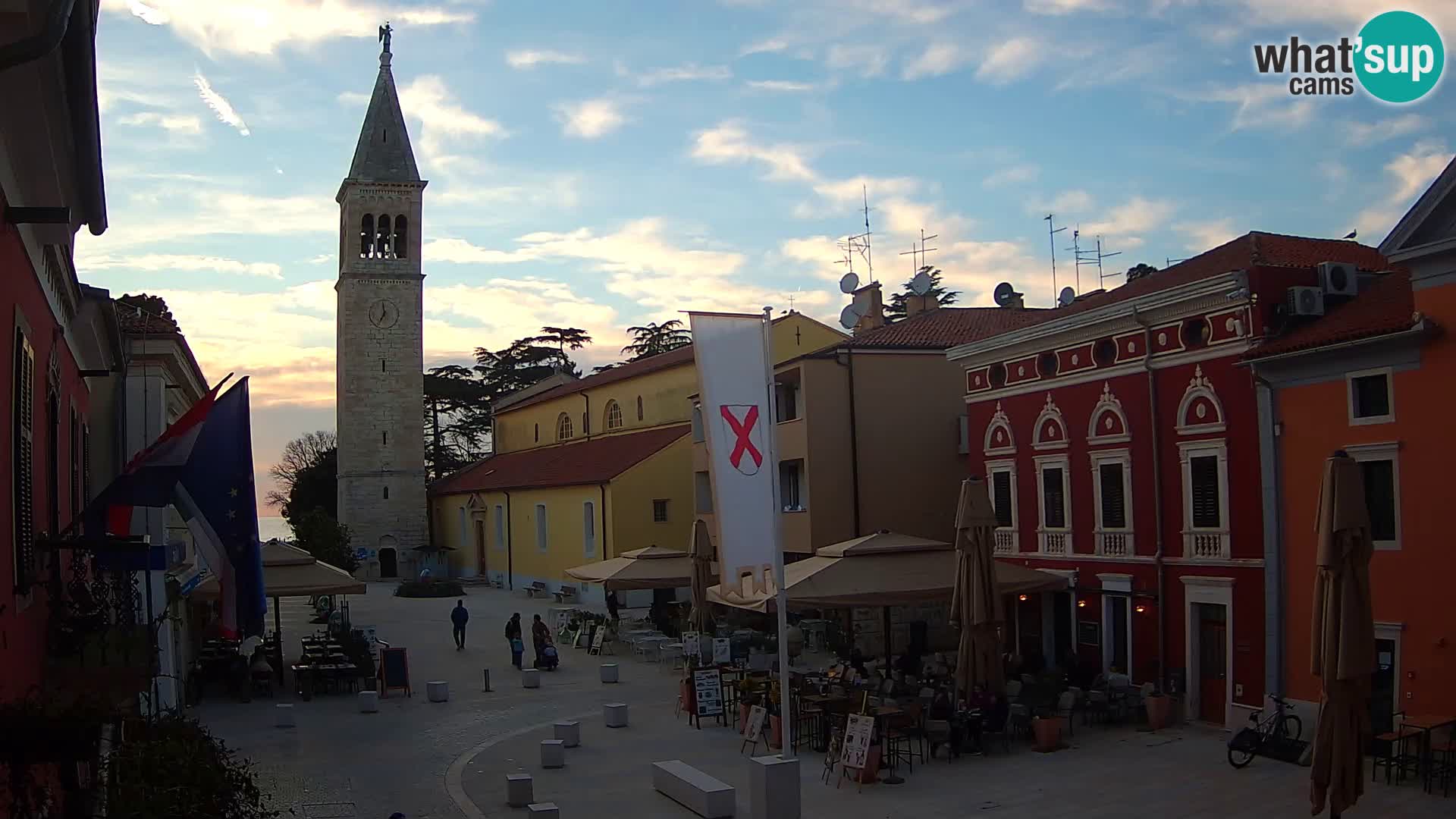 Spletna kamera Novigrad – Veliki Trg