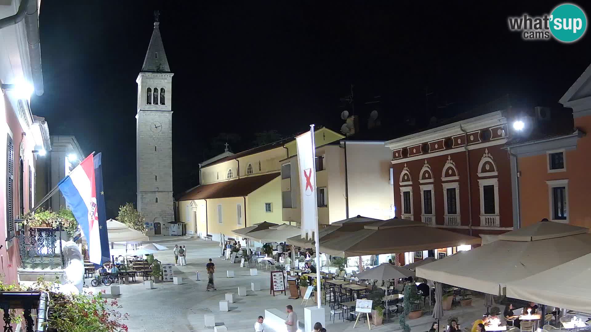 Live Webcam Novigrad – Veliki Trg (gran plaza) – Piazza Grande