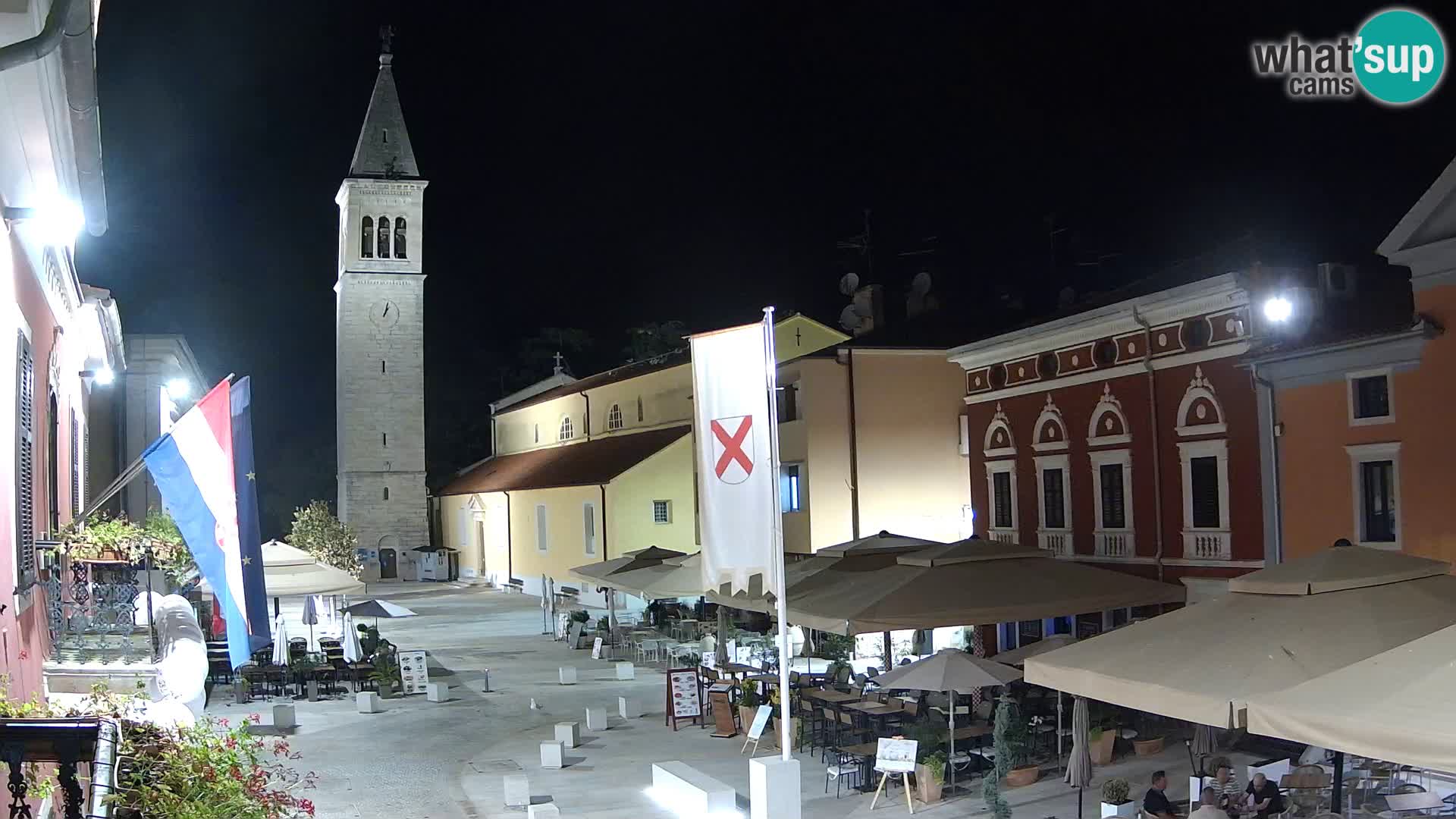Live webcam Novigrad – Veliki Trg (grande place) – Piazza Grande