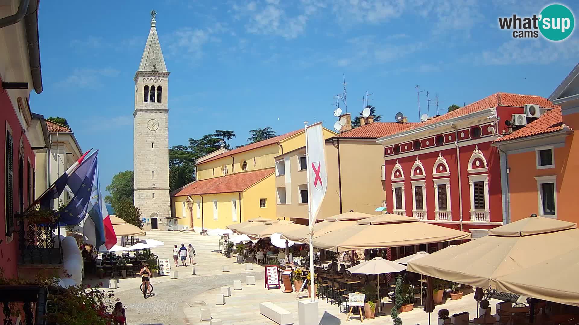 Novigrad Webcam – Veliki Trg (großen Platz) – Istrien – Kroatien