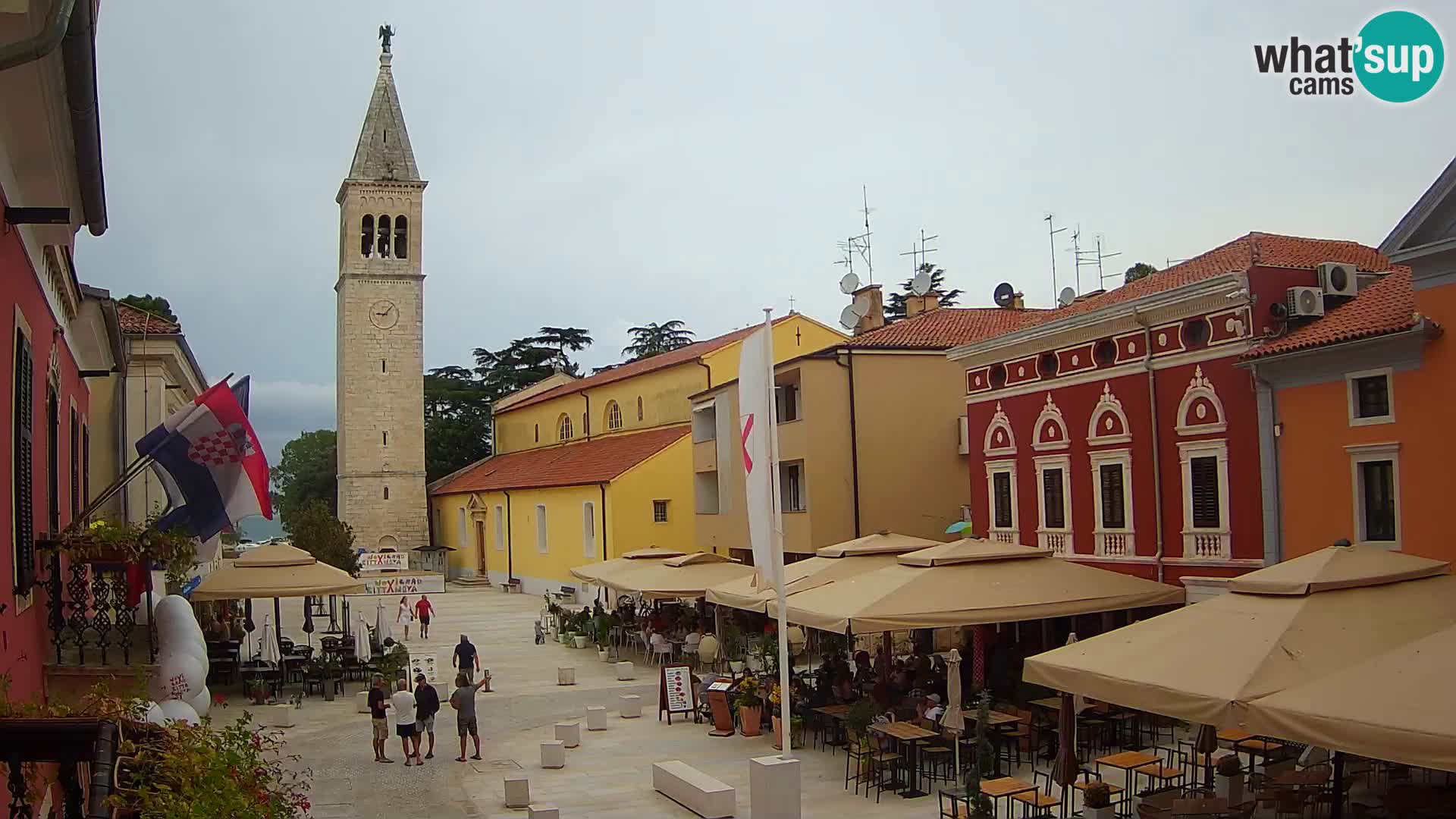 LIVE Webcam Cittanova / Novigrad – Piazza Grande – Istria