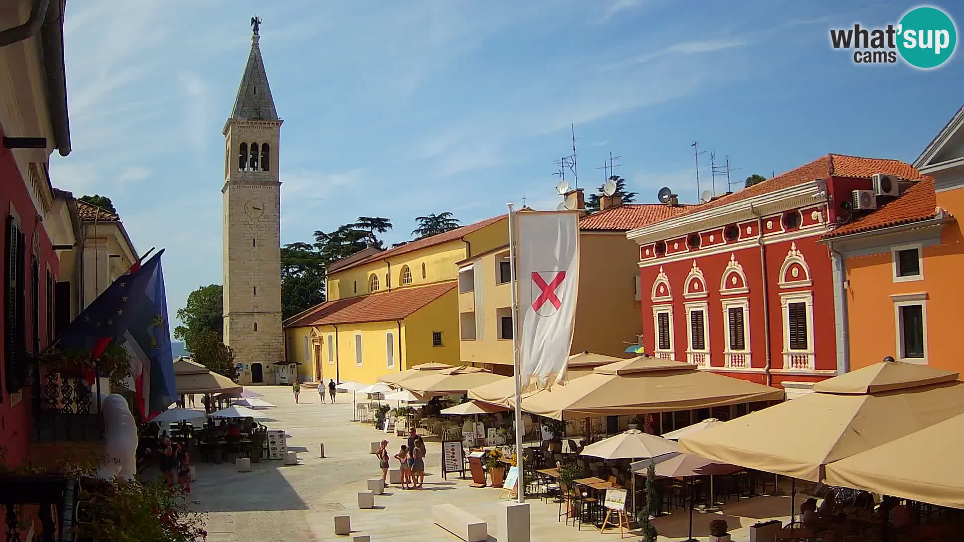 Web Kamera Novigrad – Veliki Trg / Piazza Grande