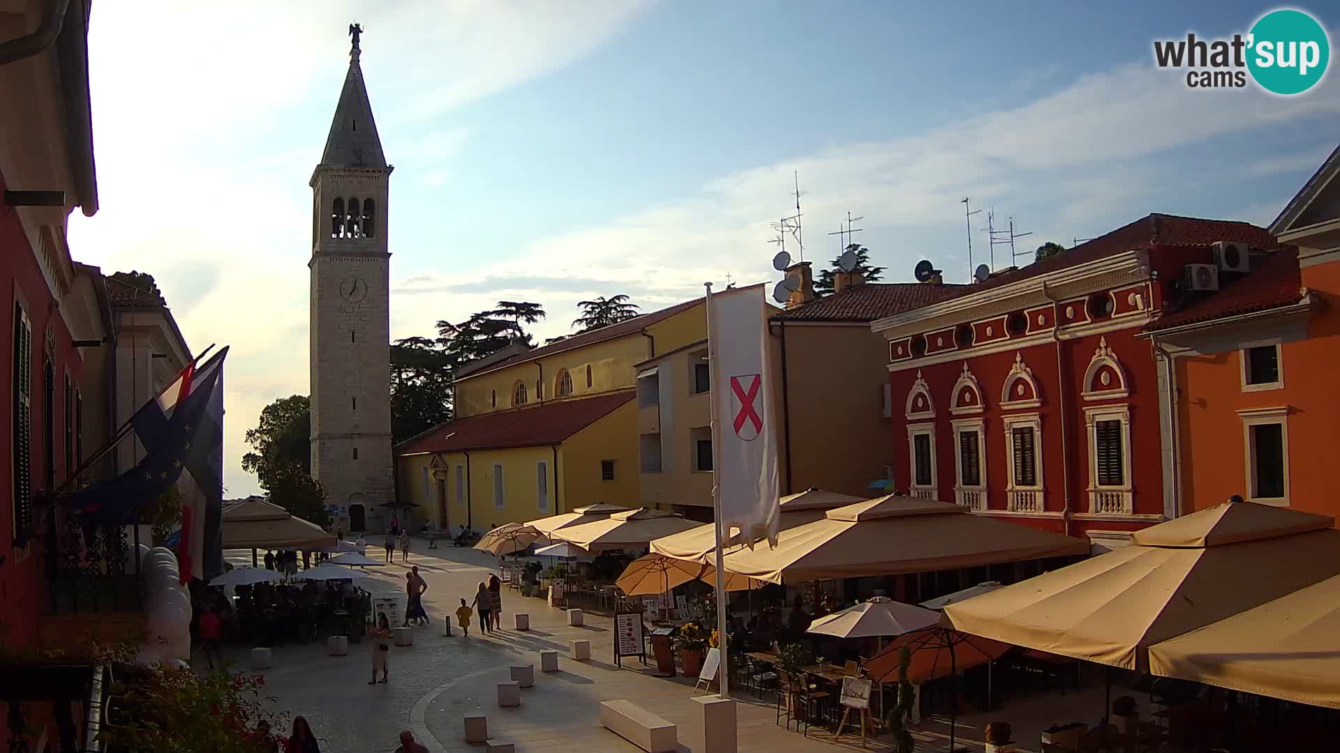 Novigrad Webcam – Veliki Trg (großen Platz) – Istrien – Kroatien