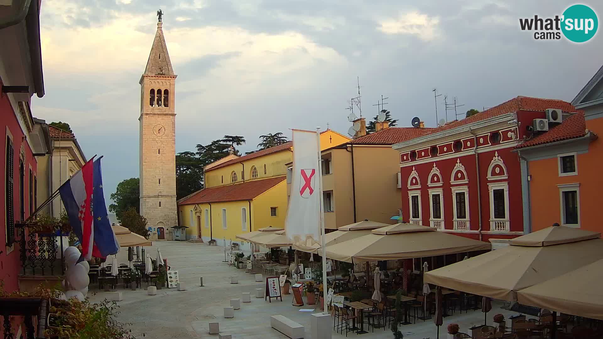 Novigrad Webcam – Veliki Trg (großen Platz) – Istrien – Kroatien