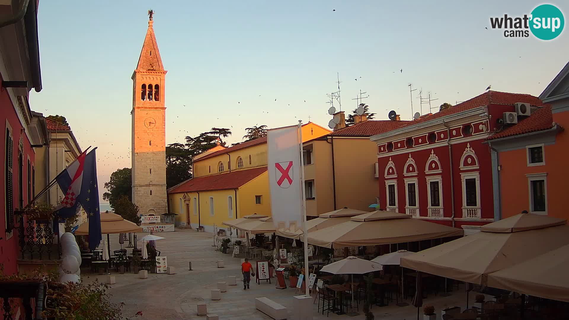 Novigrad Webcam – Veliki Trg (großen Platz) – Istrien – Kroatien