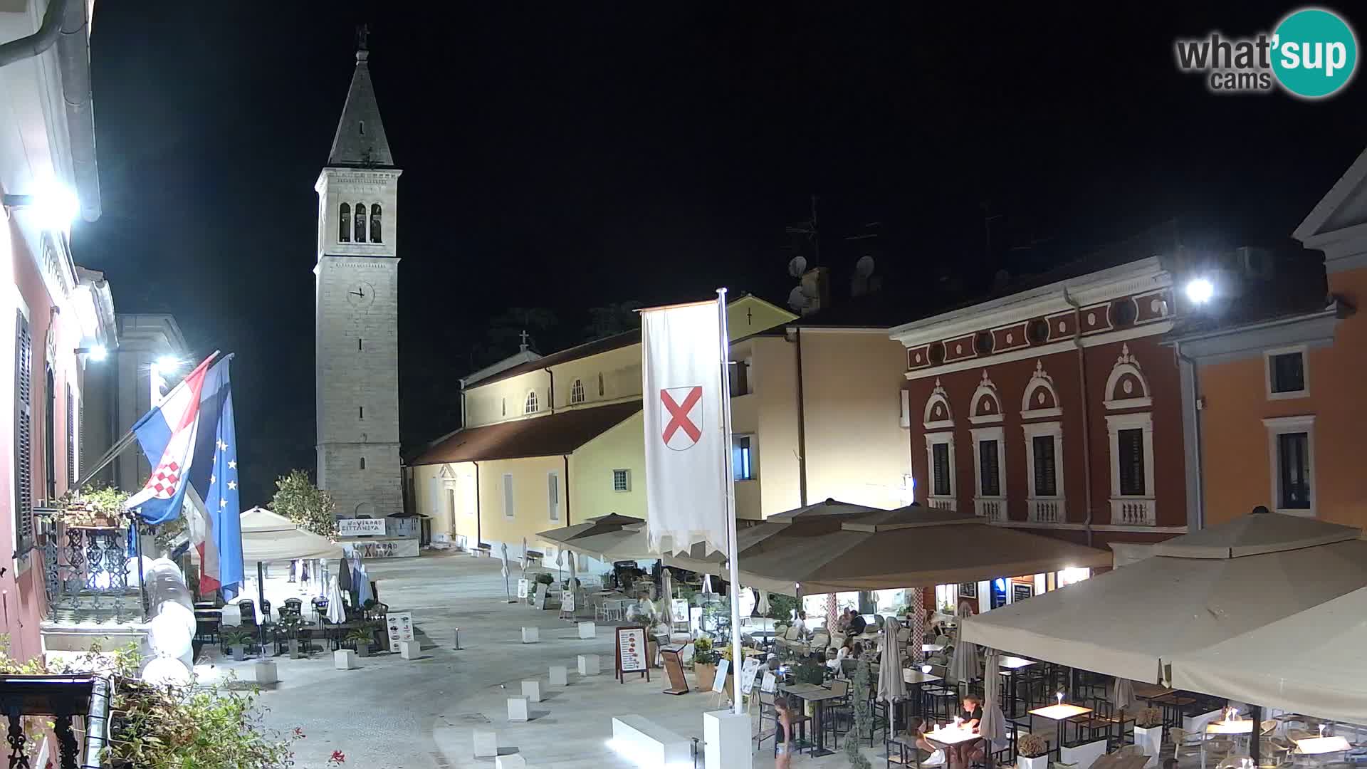 LIVE Webcam Cittanova / Novigrad – Piazza Grande – Istria
