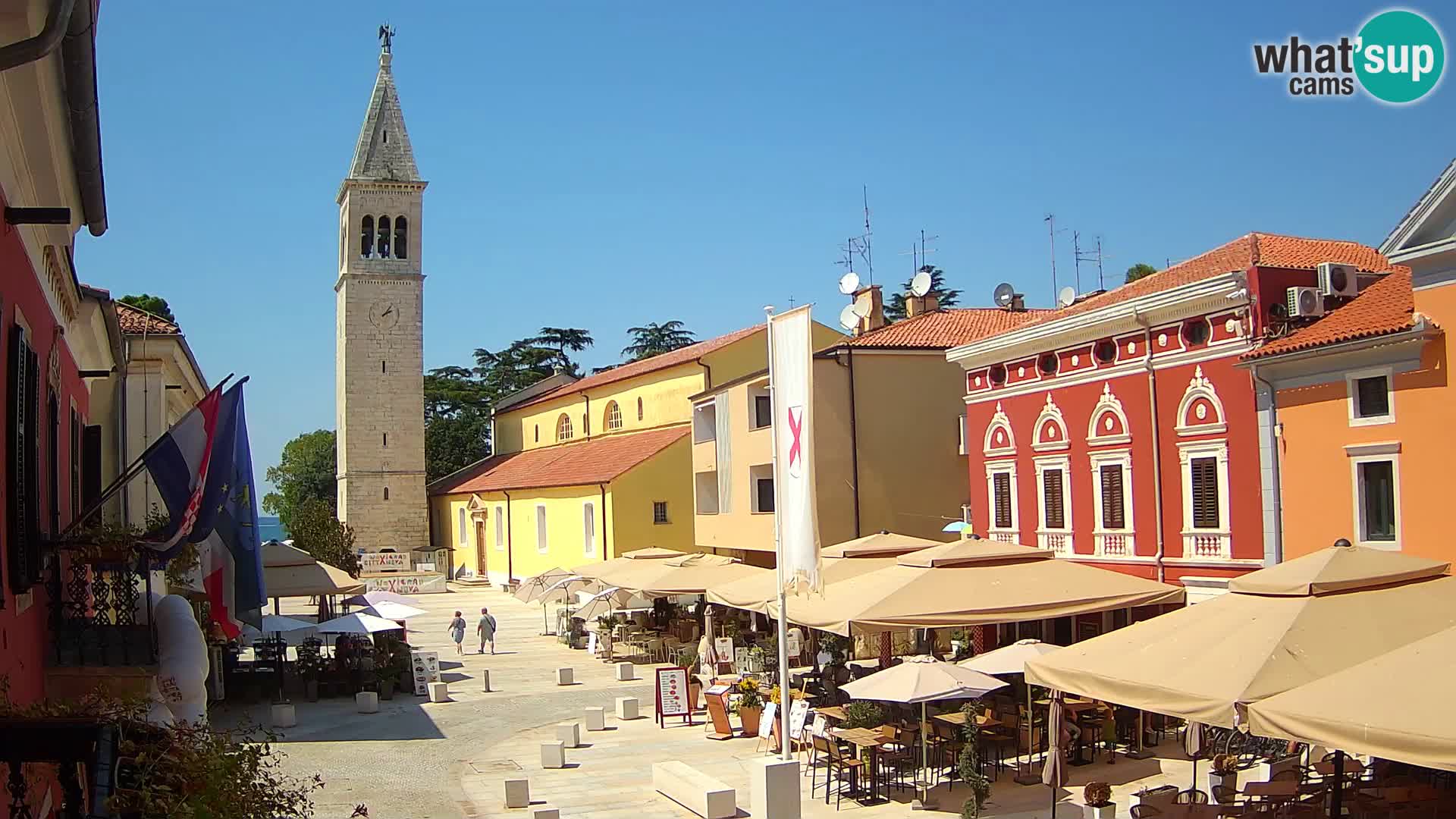 Spletna kamera Novigrad – Veliki Trg