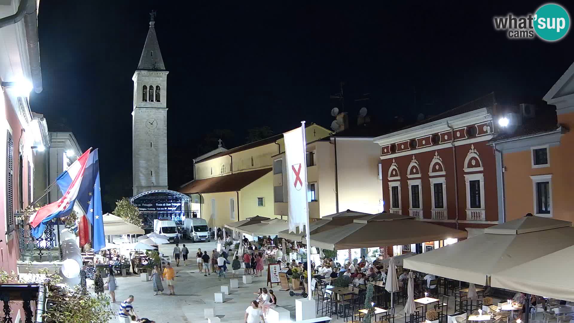 Spletna kamera Novigrad – Veliki Trg