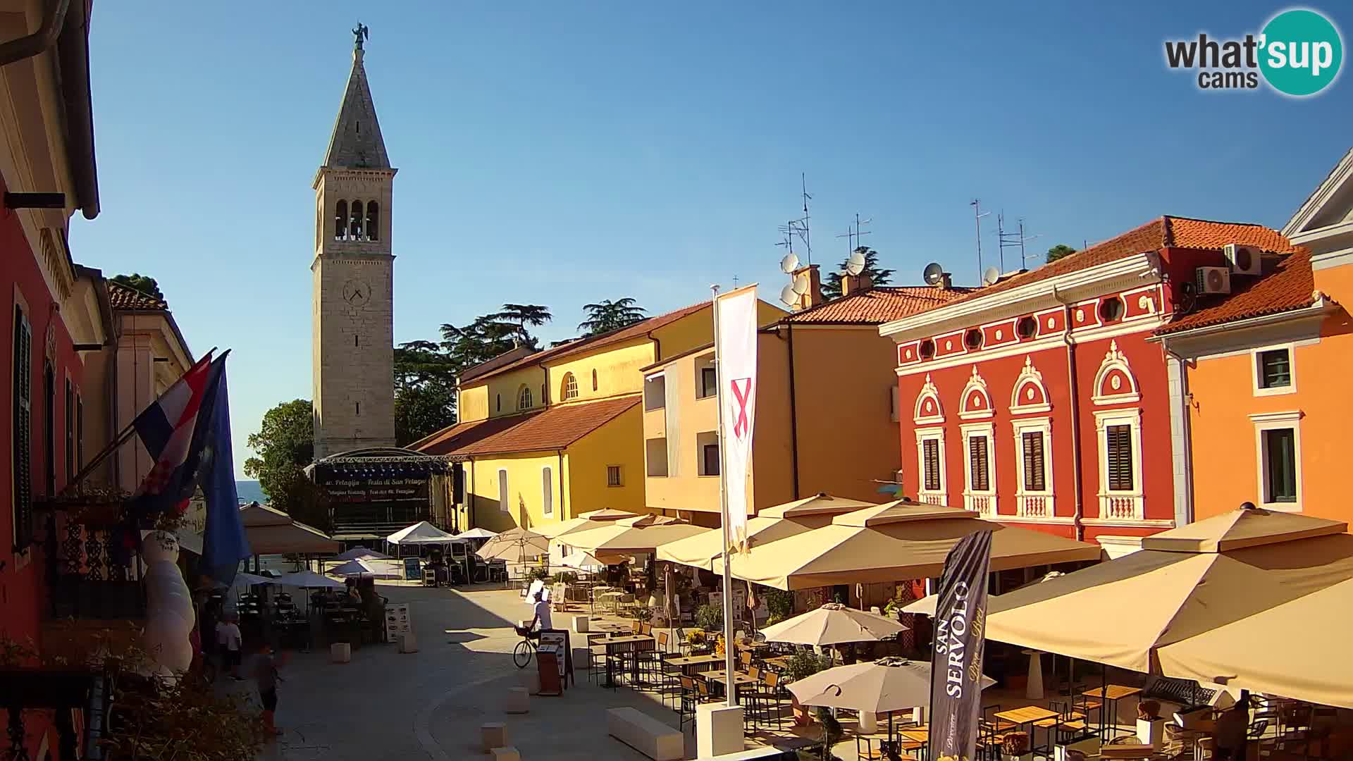 Spletna kamera Novigrad – Veliki Trg