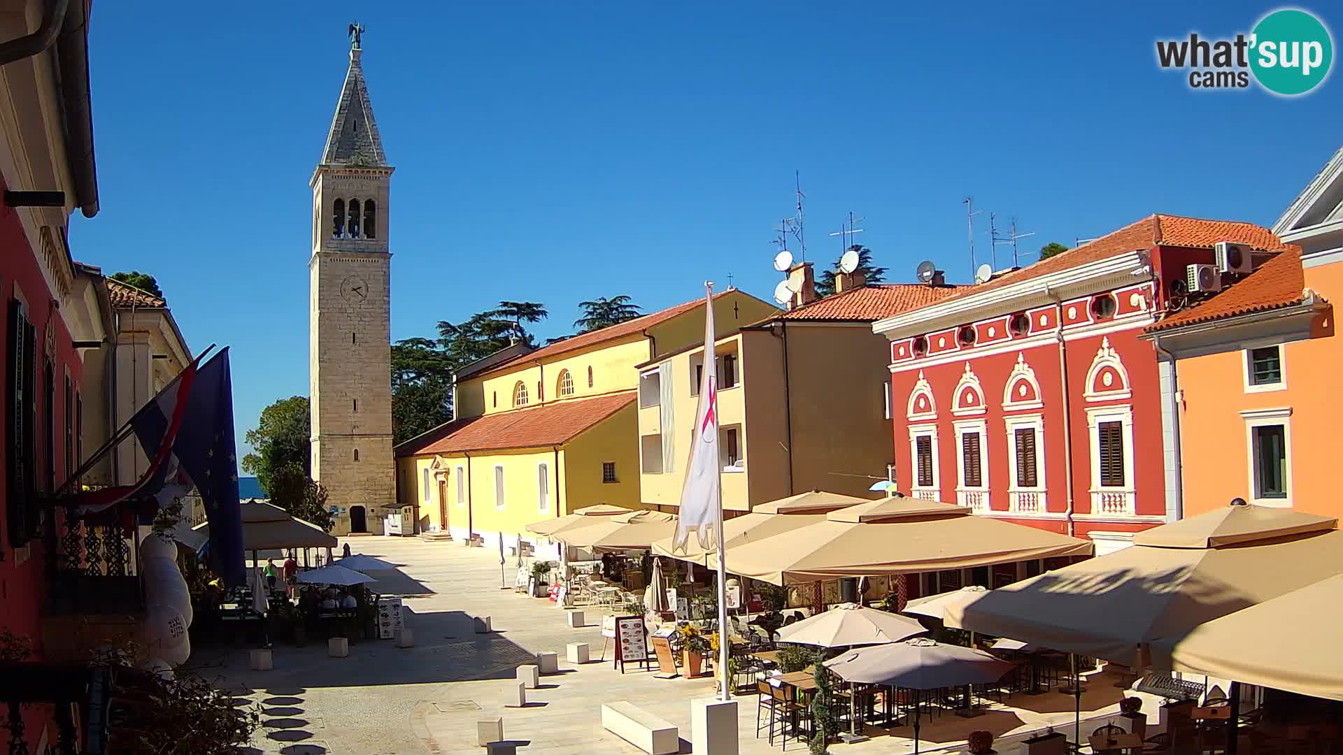 Novigrad Webcam – Veliki Trg (großen Platz) – Istrien – Kroatien