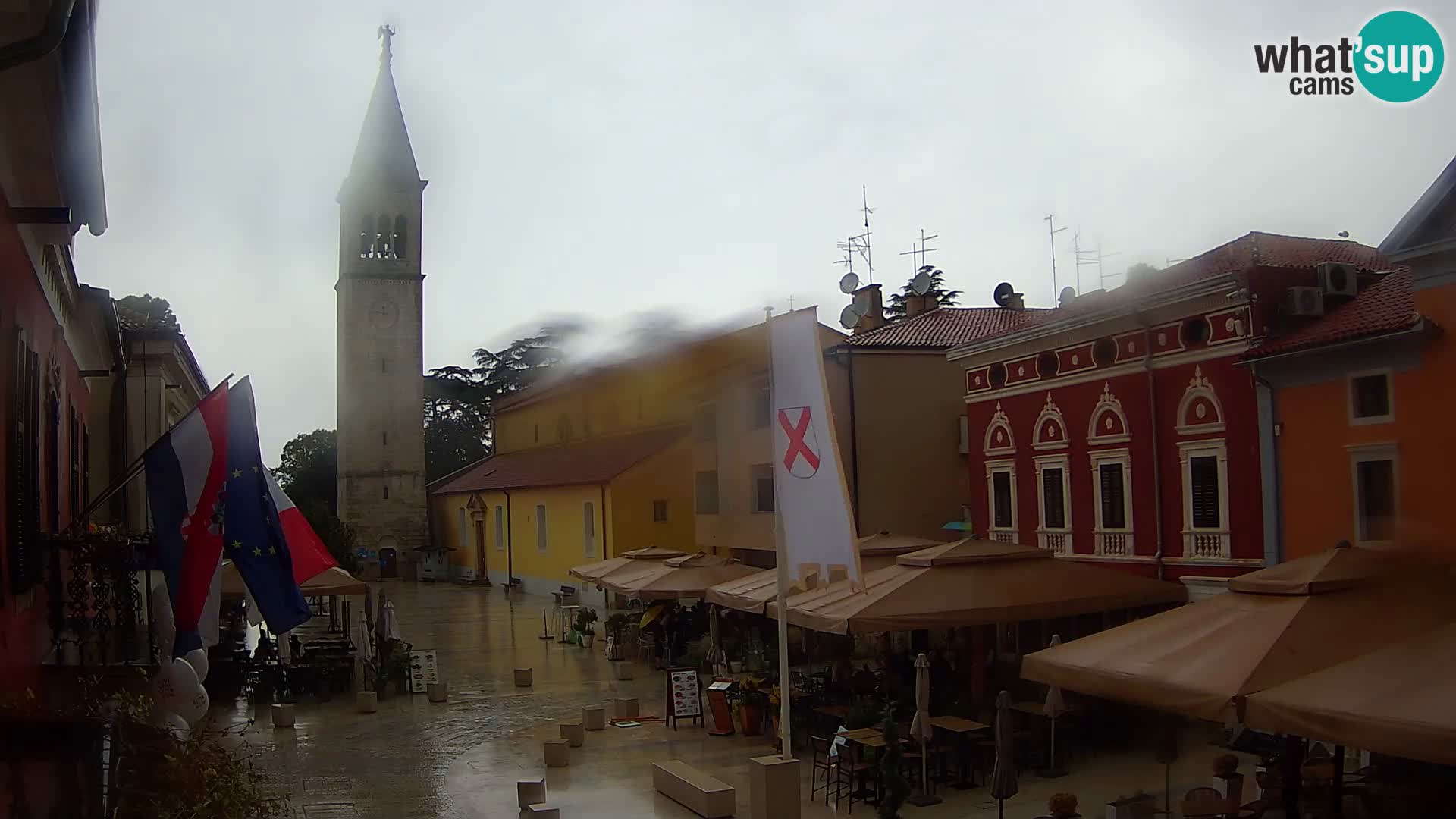 Live Webcam Novigrad – Veliki Trg (gran plaza) – Piazza Grande
