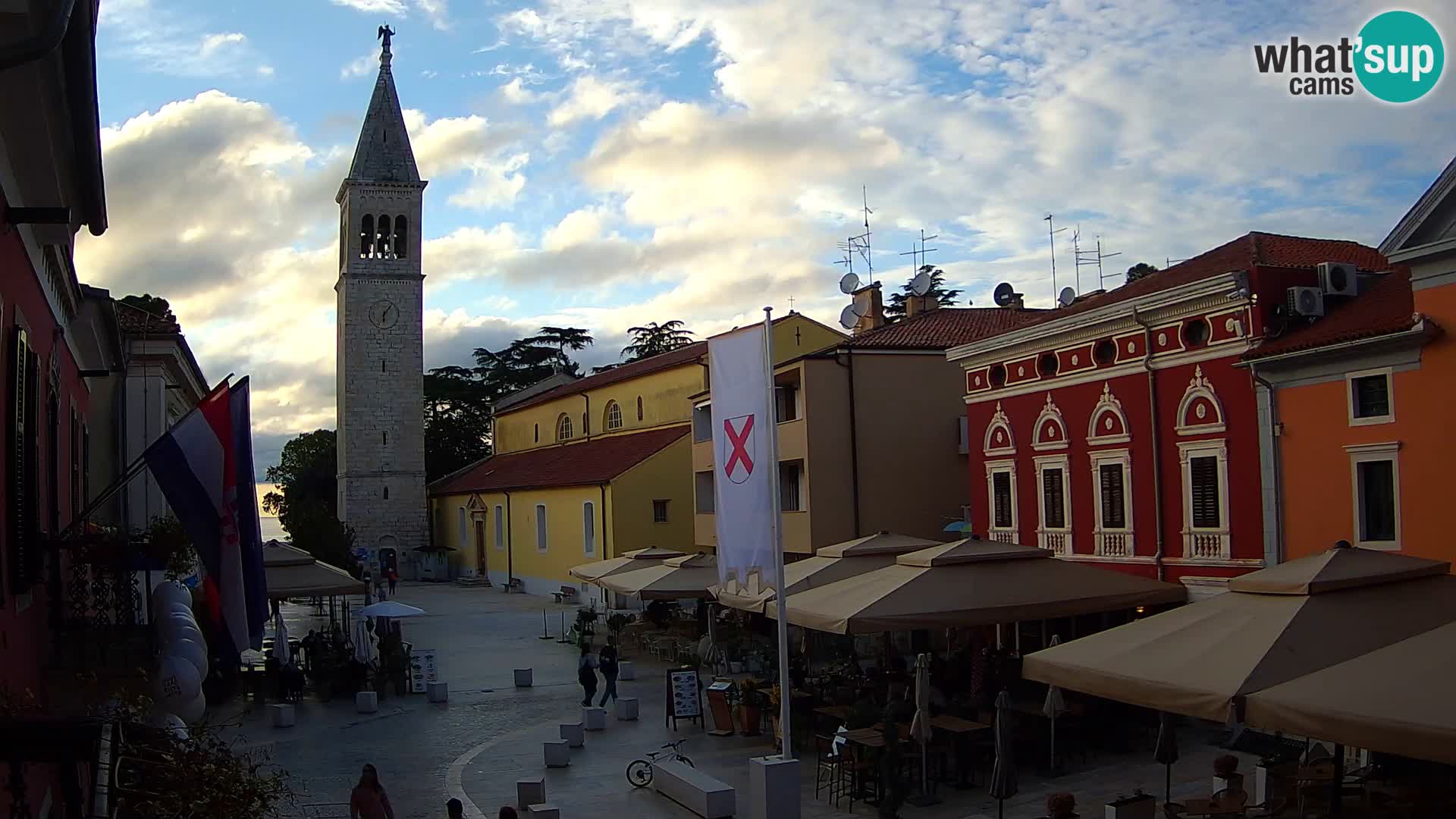 Live Webcam Novigrad – Veliki Trg (gran plaza) – Piazza Grande