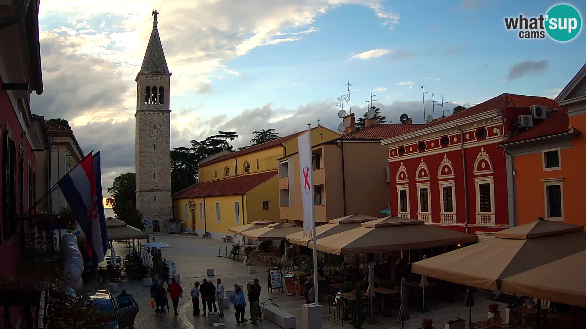 Web Kamera Novigrad – Veliki Trg / Piazza Grande