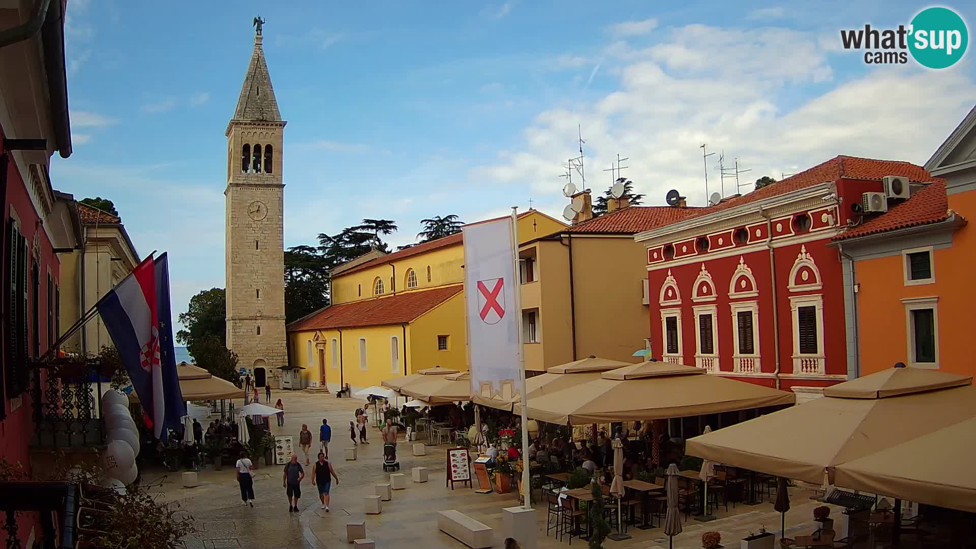 Novigrad Webcam – Veliki Trg (großen Platz) – Istrien – Kroatien
