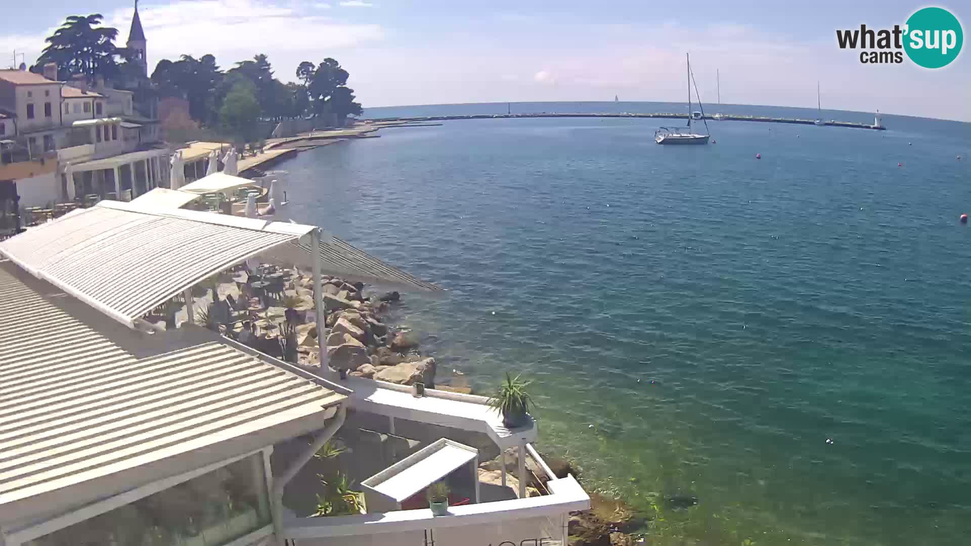 Live webcam Novigrad – Porporela – Istria – Croatia