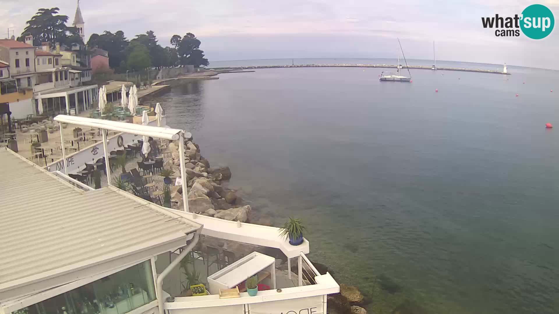 Live webcam Novigrad – Porporela – Istria – Croatia