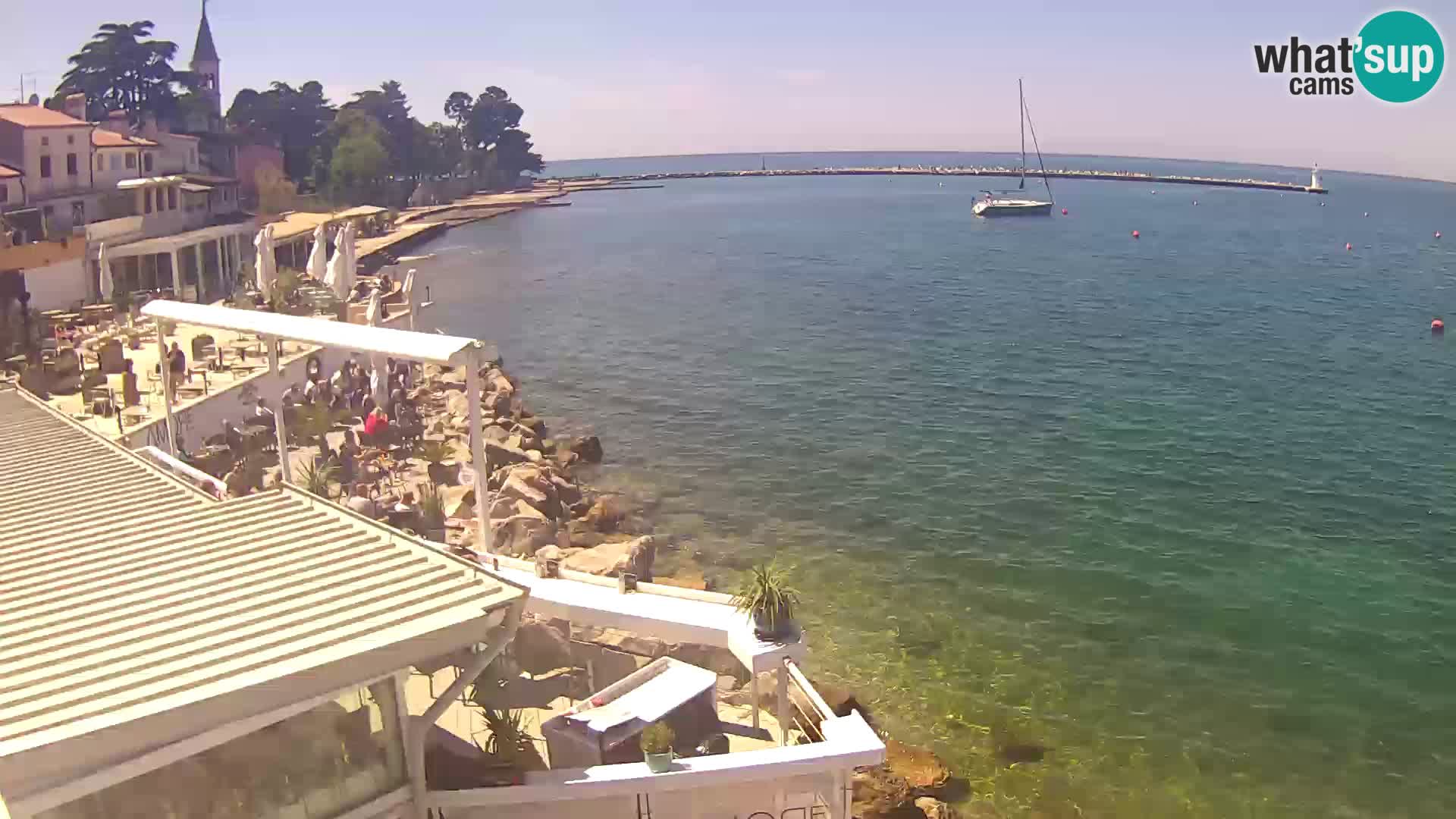 Live webcam Novigrad – Porporela – Istria – Croatia