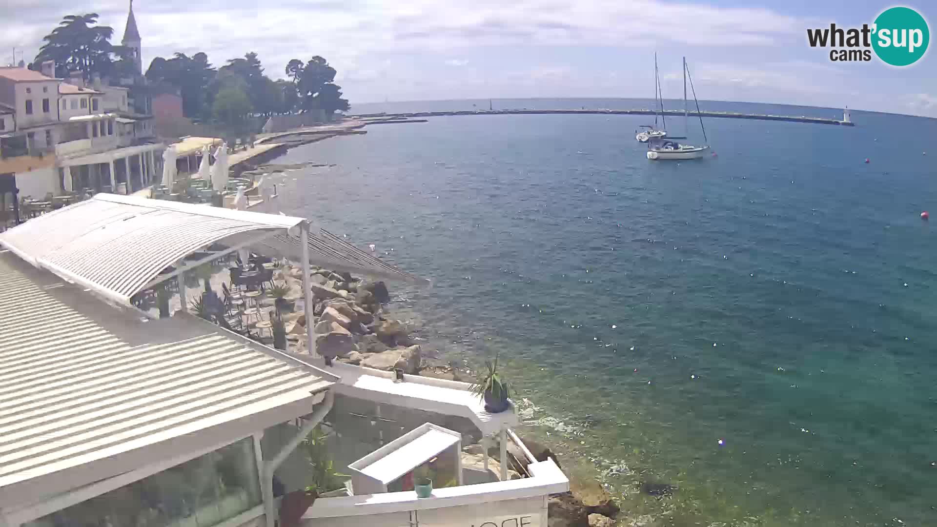 Novigrad live webcam – Porporela