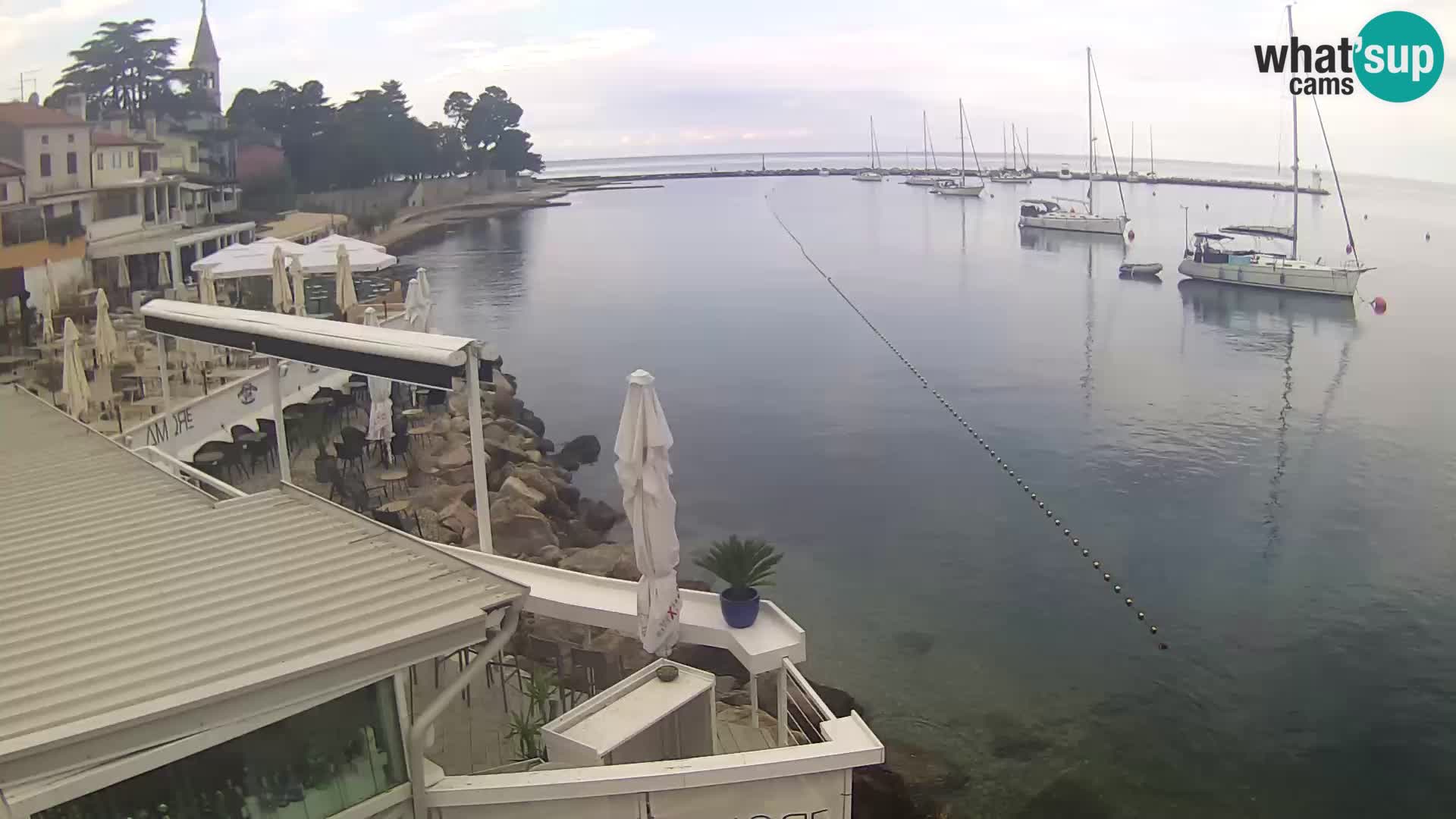 Live webcam Novigrad – Porporela – Istria – Croatia