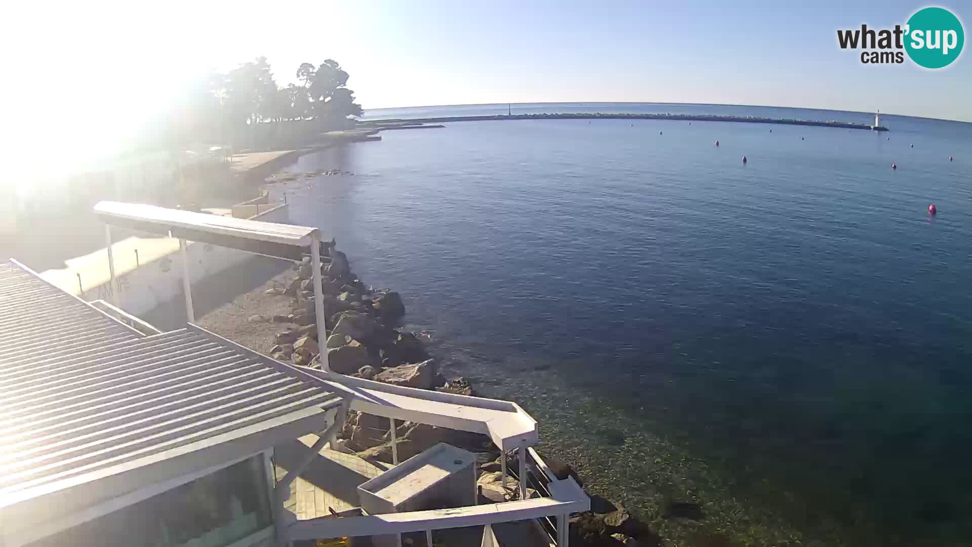 Live webcam Novigrad – Porporela – Istria – Croatia