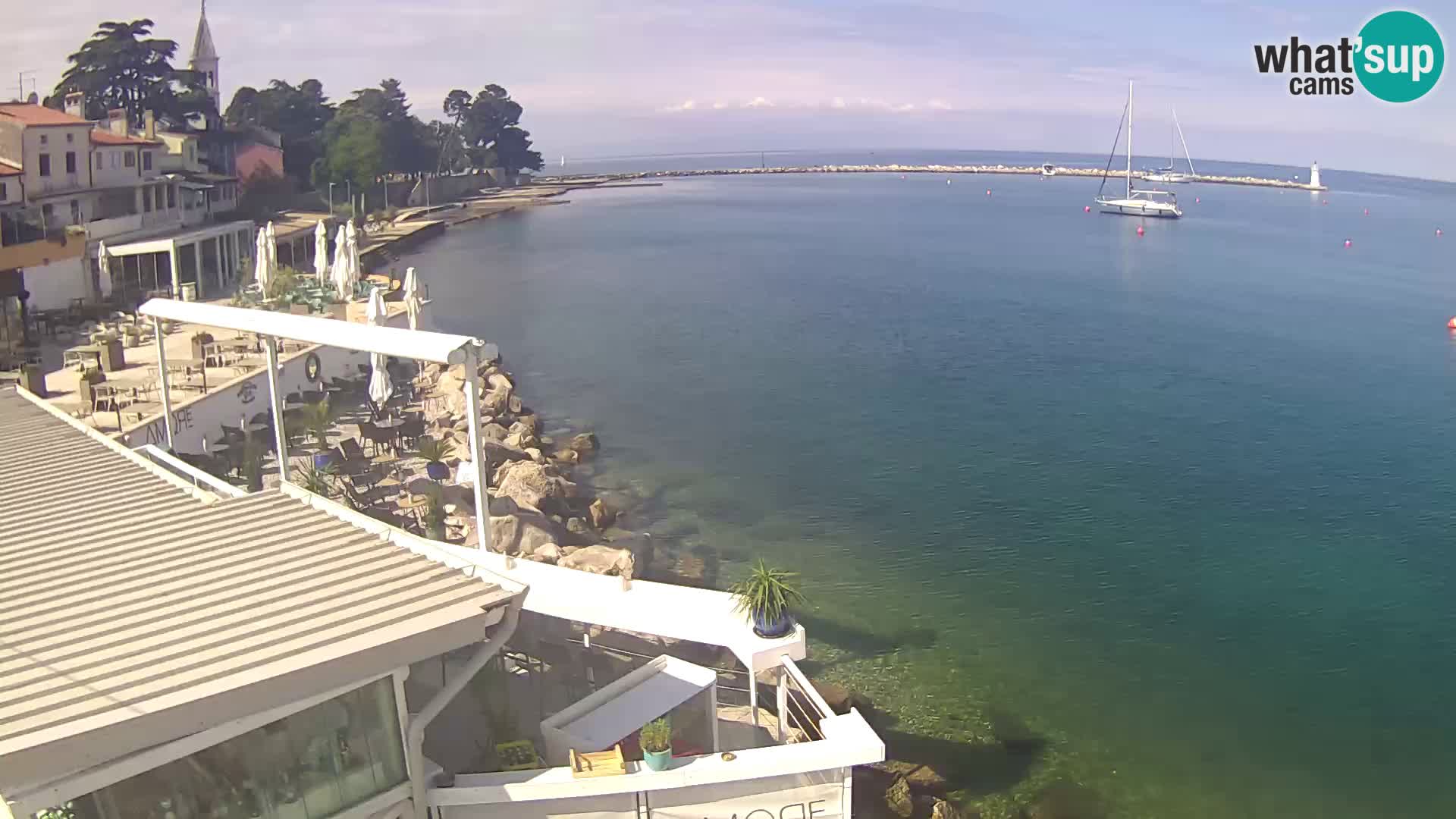 Live webcam Novigrad – Porporela – Istria – Croatia