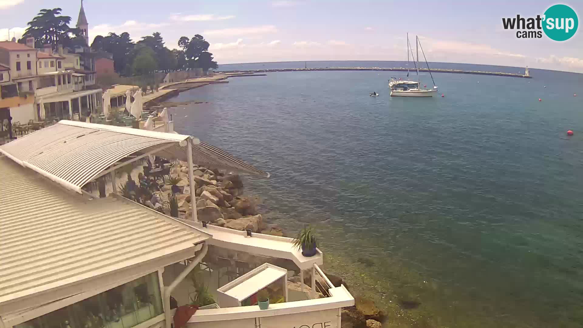 Live webcam Novigrad – Porporela – Istria – Croatia