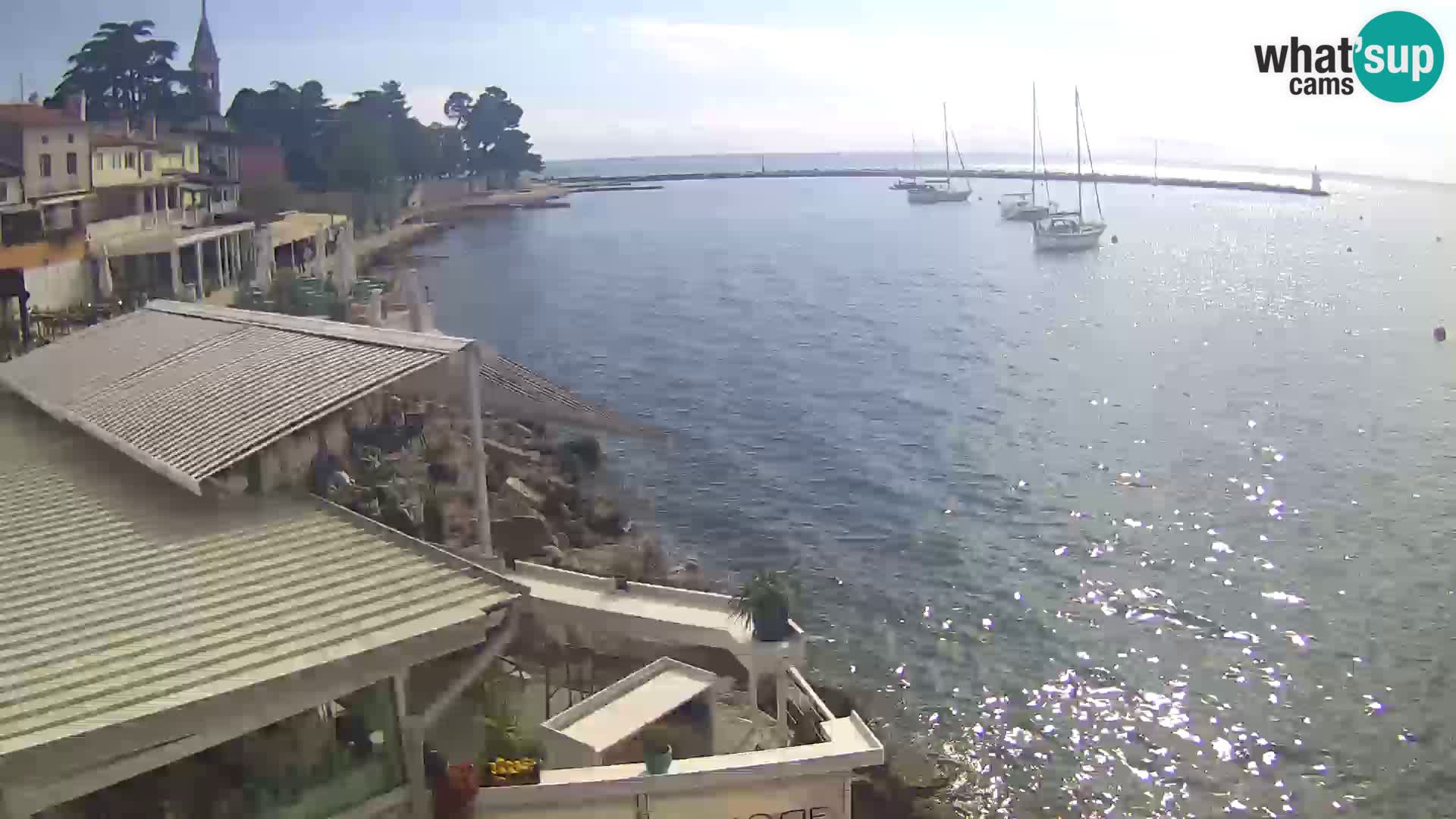 Live webcam Novigrad – Porporela – Istria – Croatia