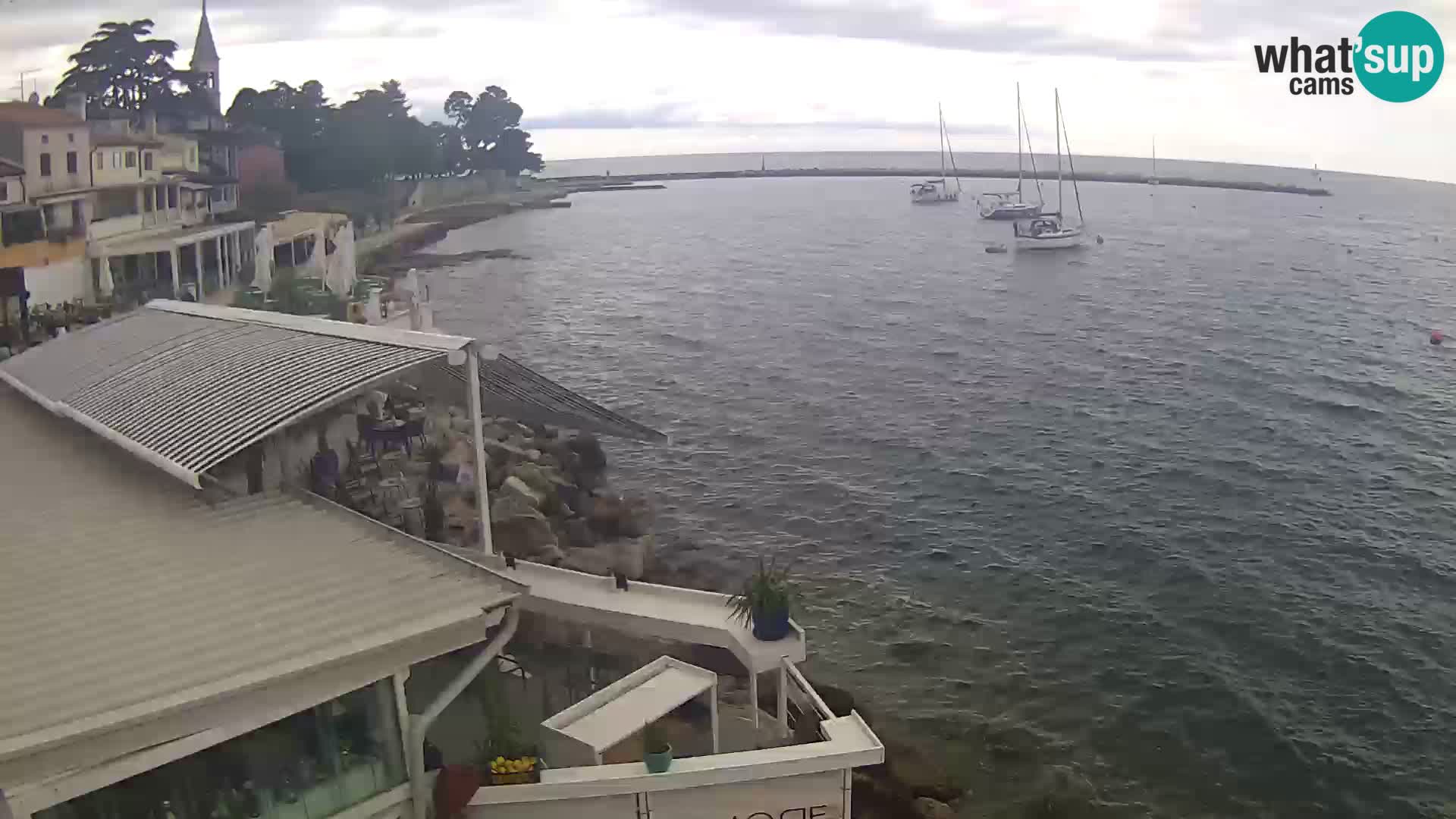 Live webcam Novigrad – Porporela – Istria – Croatia