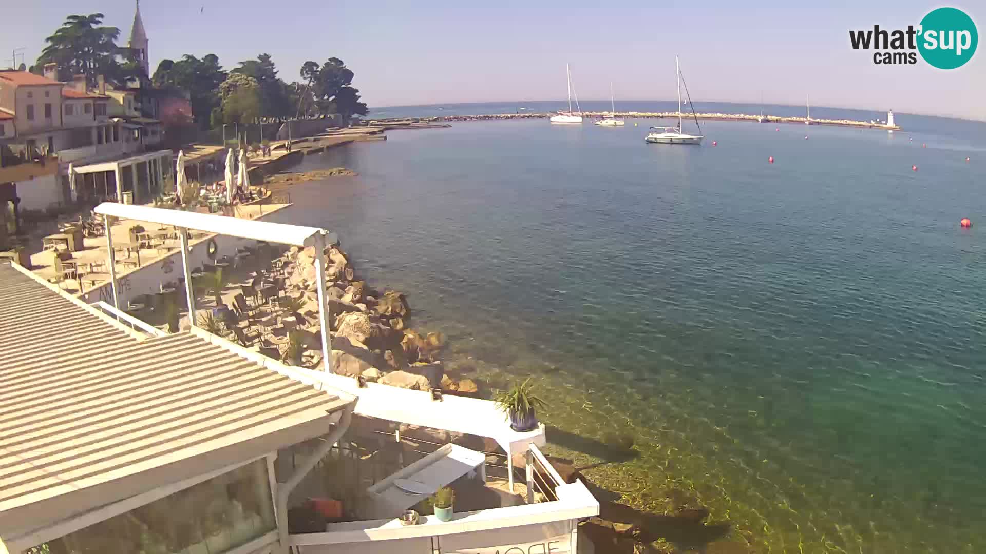 Live webcam Novigrad – Porporela – Istria – Croatia