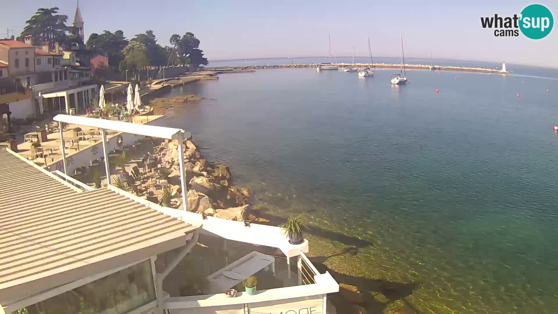 Live webcam Novigrad – Porporela – Istria – Croatia