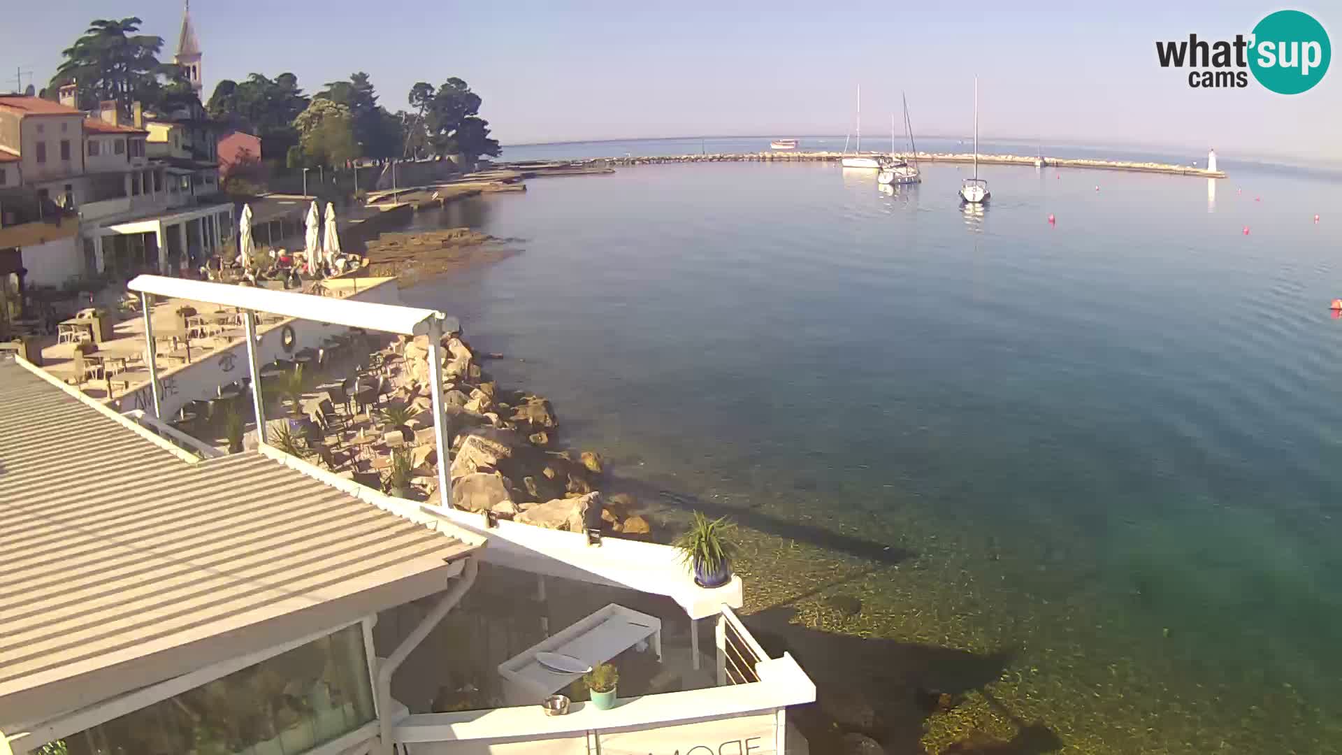 Live webcam Novigrad – Porporela – Istria – Croatia