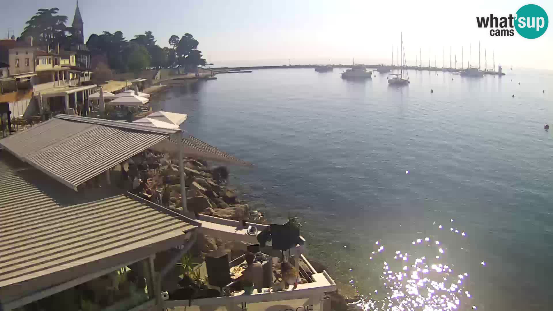 Live webcam Novigrad – Porporela – Istria – Croatia