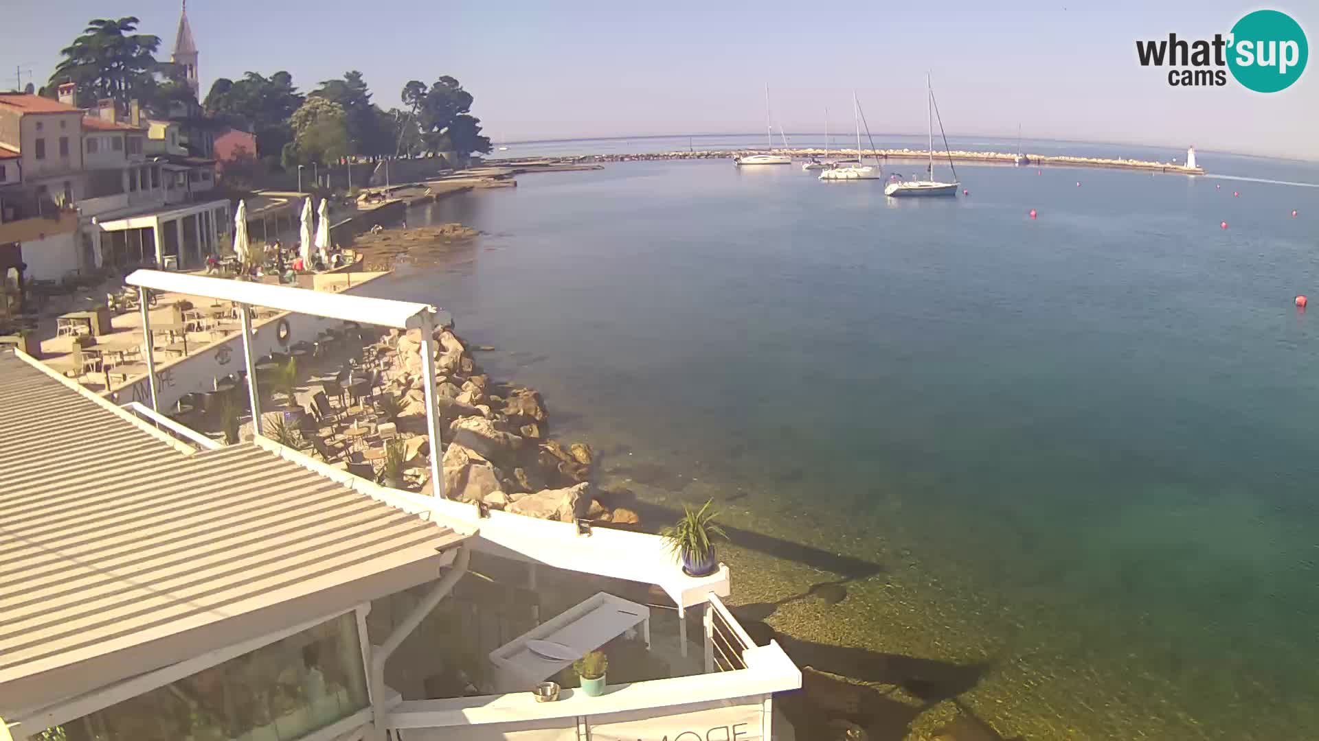 Live webcam Novigrad – Porporela – Istria – Croatia