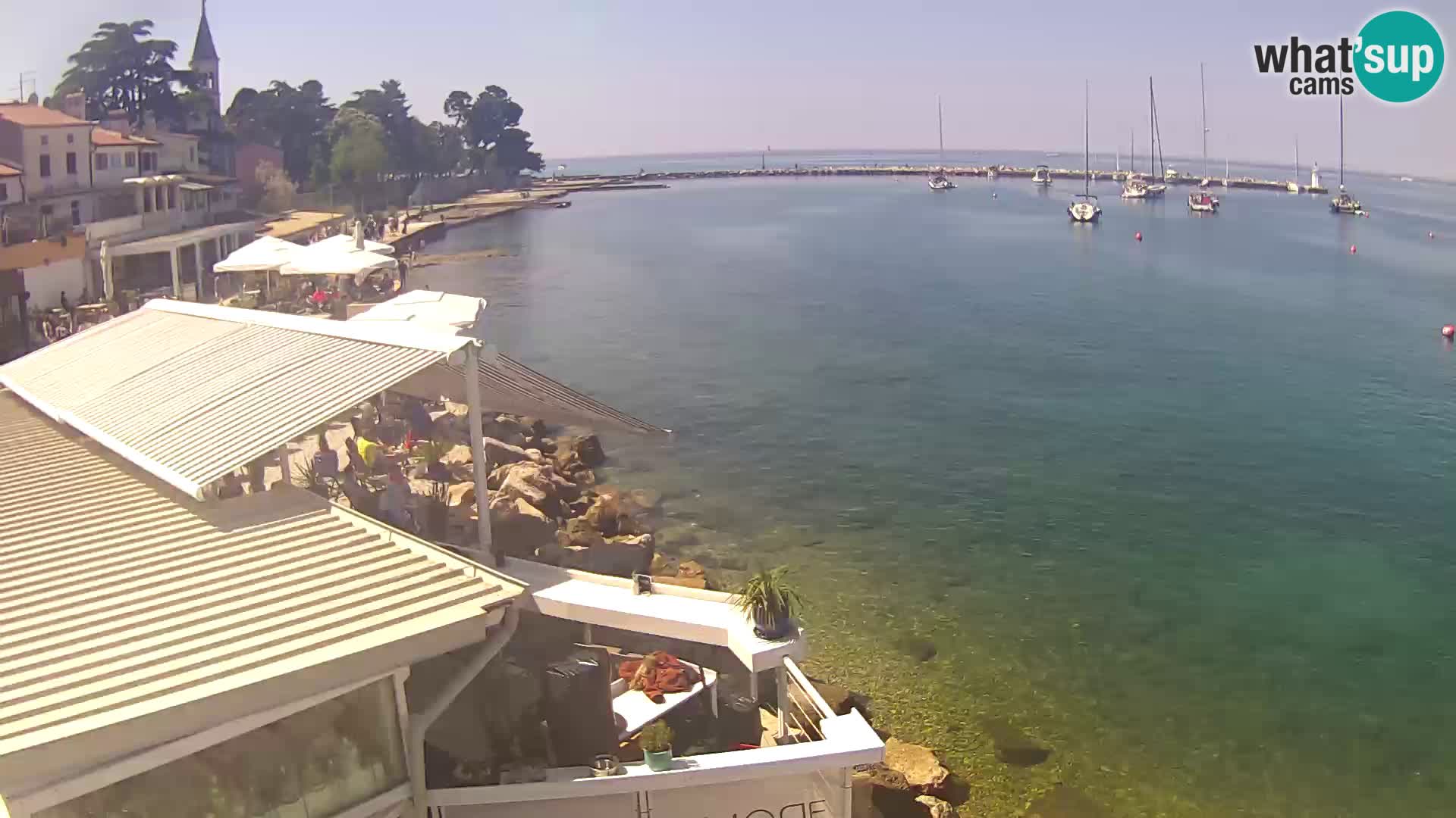 Novigrad web kamera – Porporela