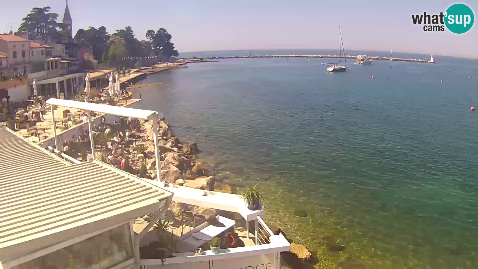 Live webcam Novigrad – Porporela – Istria – Croatia