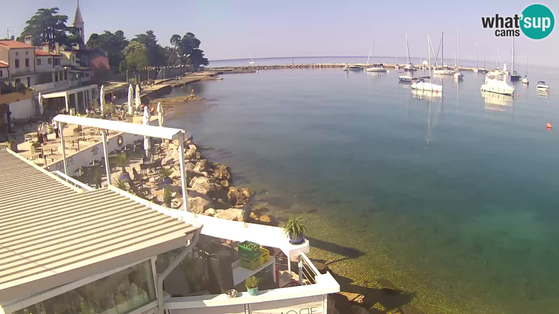 Live webcam Novigrad – Porporela – Istria – Croatia