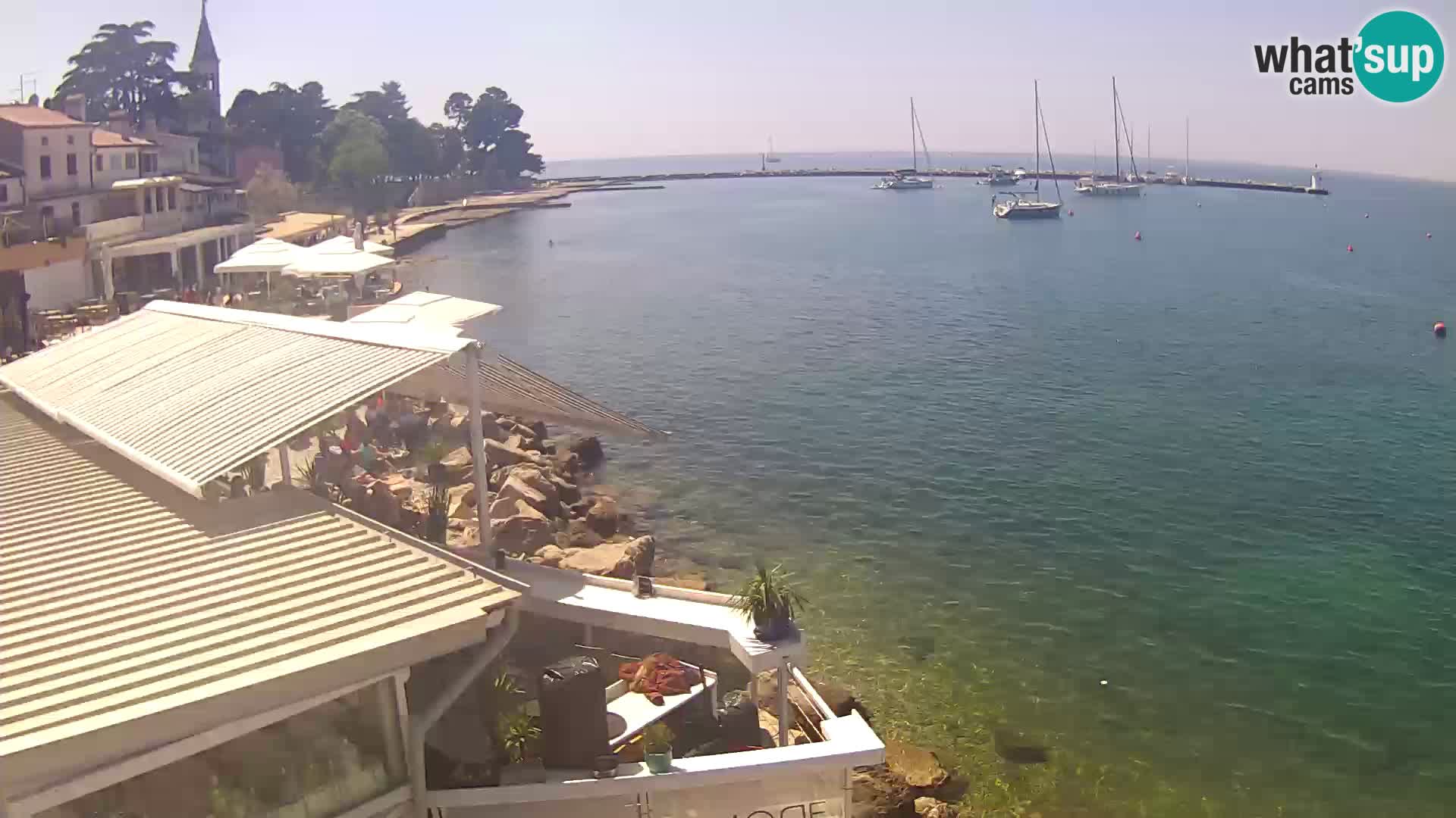 Live webcam Novigrad – Porporela – Istria – Croatia