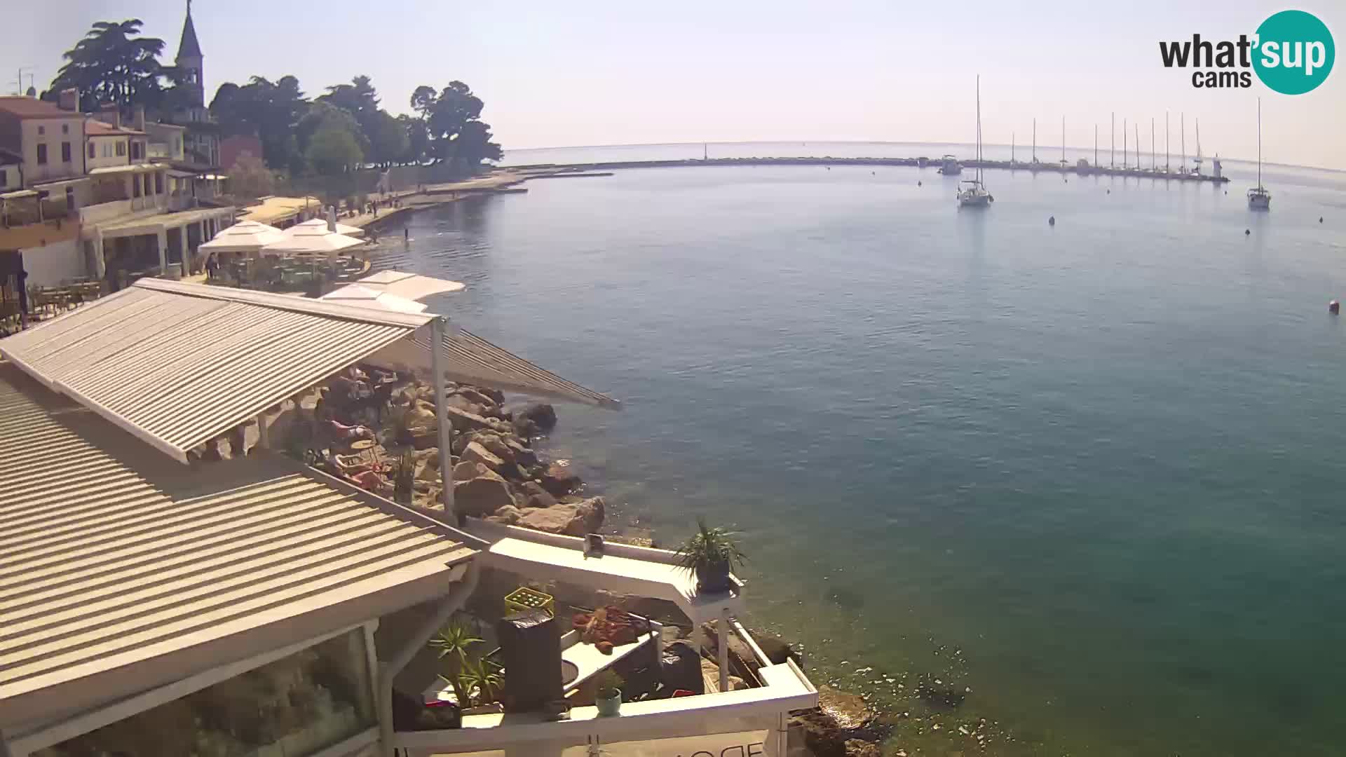 Novigrad live webcam – Porporela
