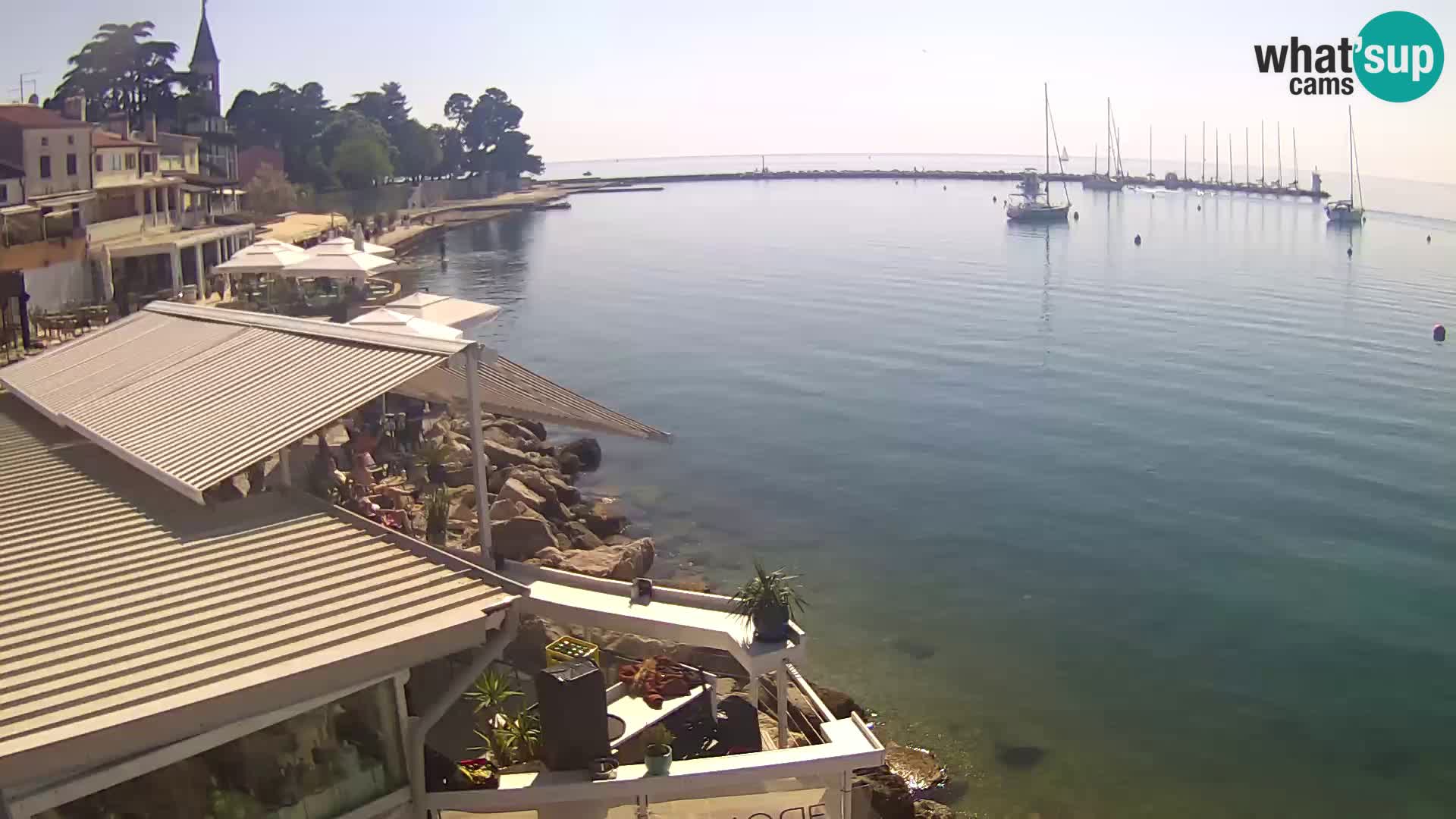 Live webcam Novigrad – Porporela – Istria – Croatia