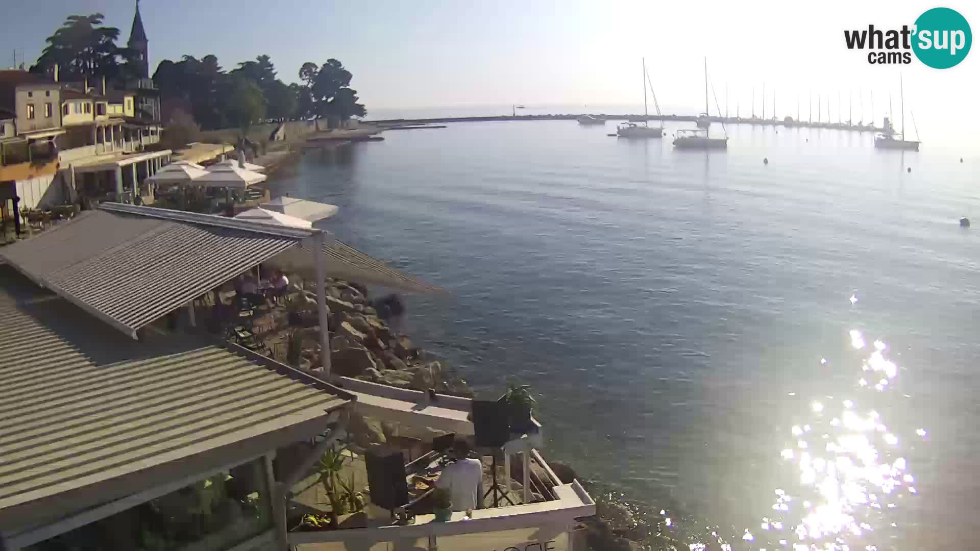Live webcam Novigrad – Porporela – Istria – Croatia