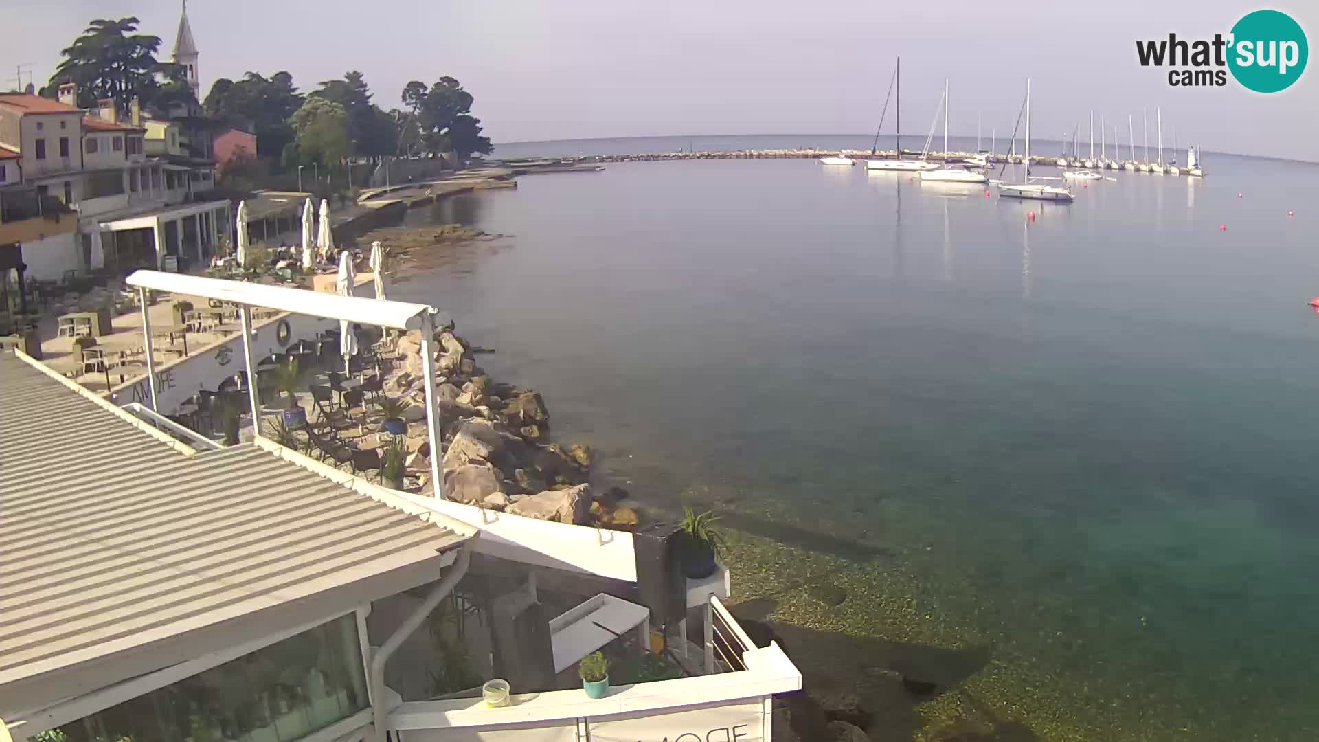 Live webcam Novigrad – Porporela – Istria – Croatia