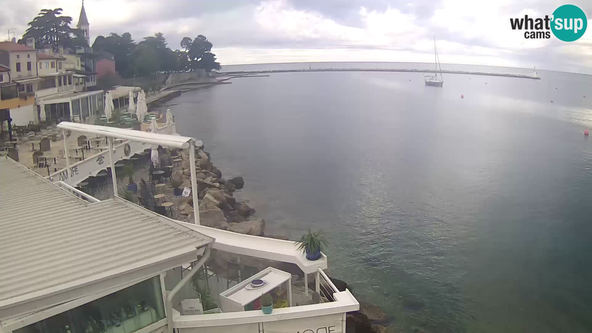 Live webcam Novigrad – Porporela – Istria – Croatia