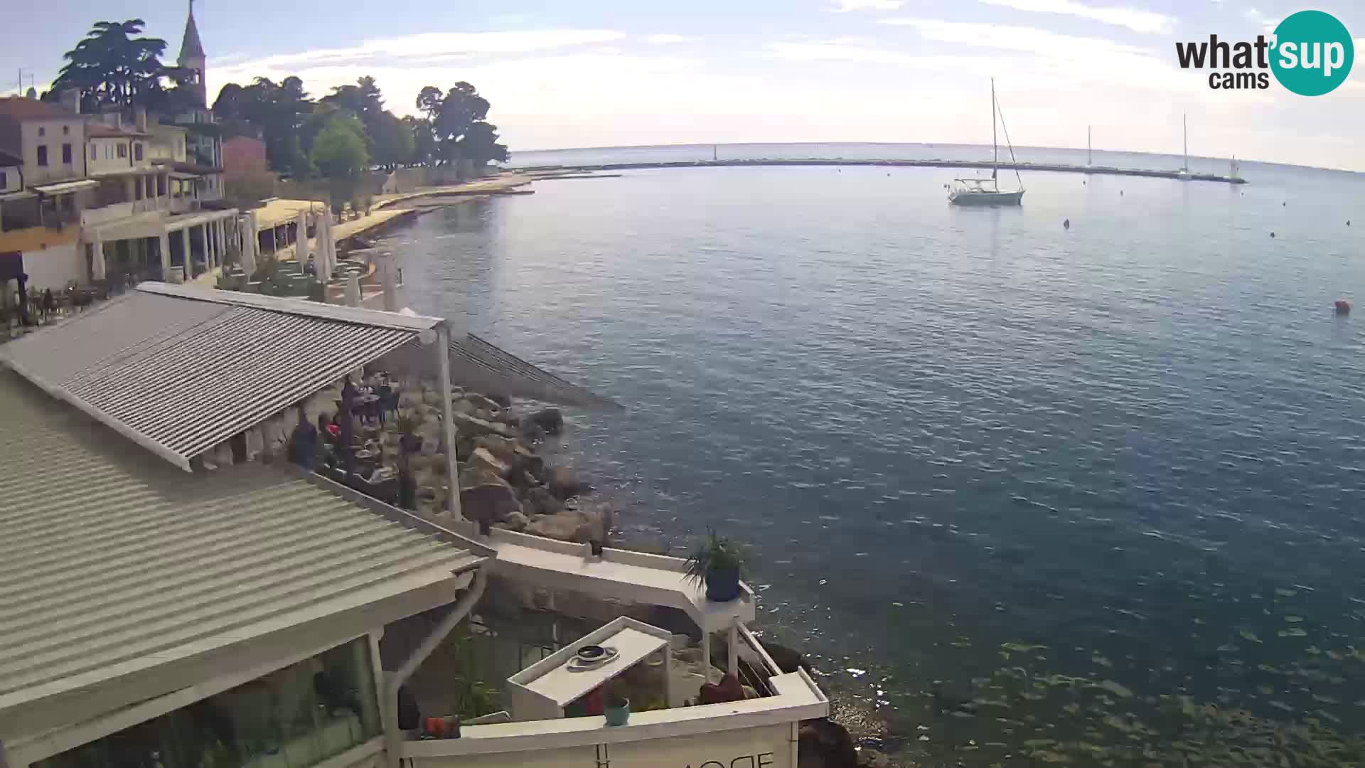 Live webcam Novigrad – Porporela – Istria – Croatia