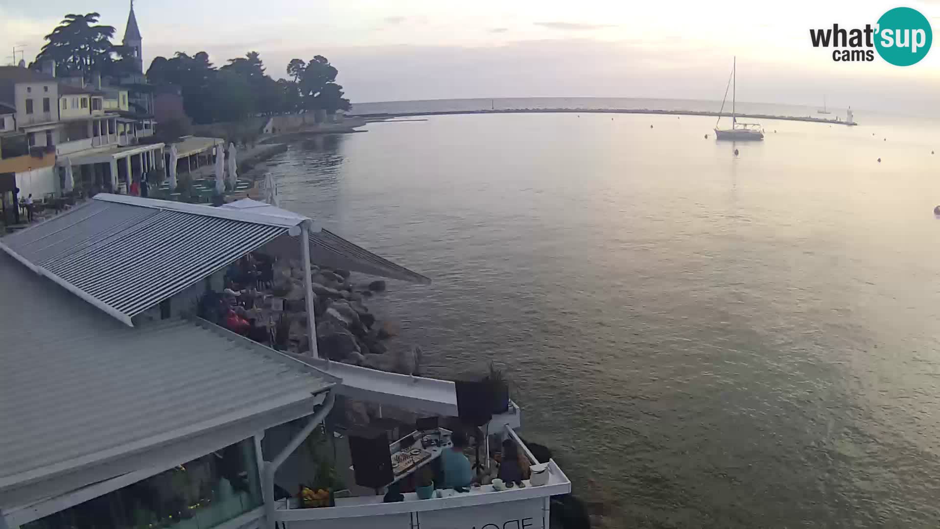 Novigrad web kamera – Porporela