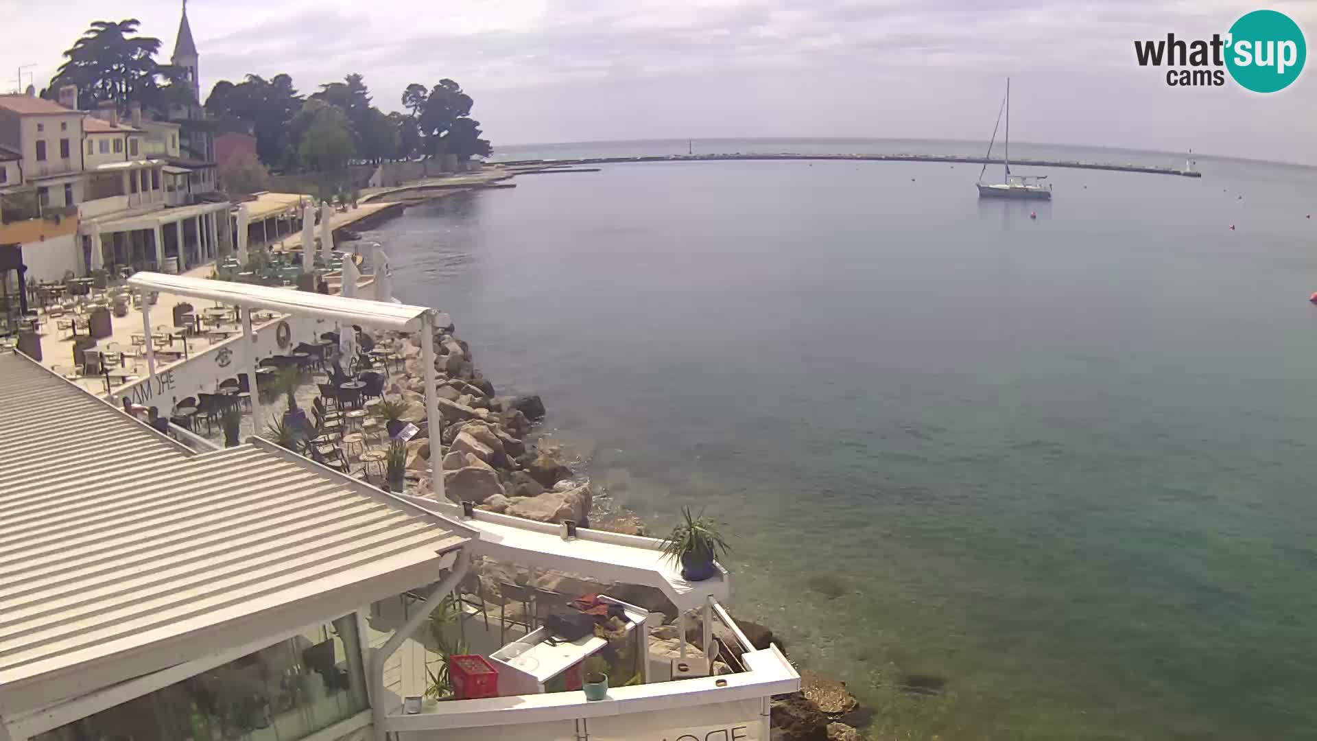 Live webcam Novigrad – Porporela – Istria – Croatia