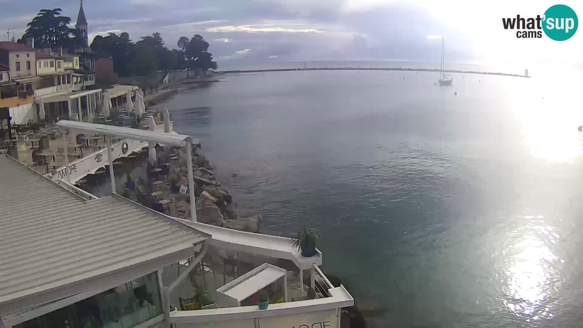 Live webcam Novigrad – Porporela – Istria – Croatia